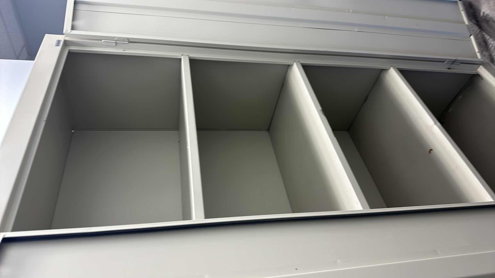 Photo 1 of METAL STORAGE LOCKER CABINET 6’ X  30” (NO CABINET KEYS)