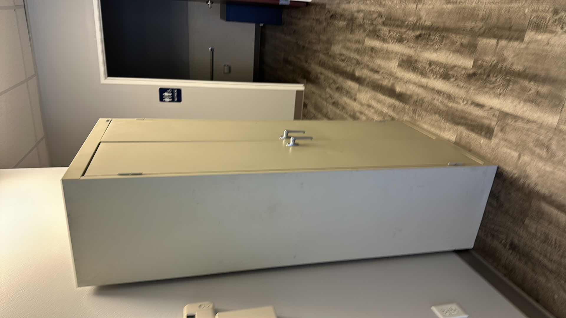 Photo 1 of METAL STORAGE LOCKER CABINET 6’ X  30” (NO CABINET KEYS)