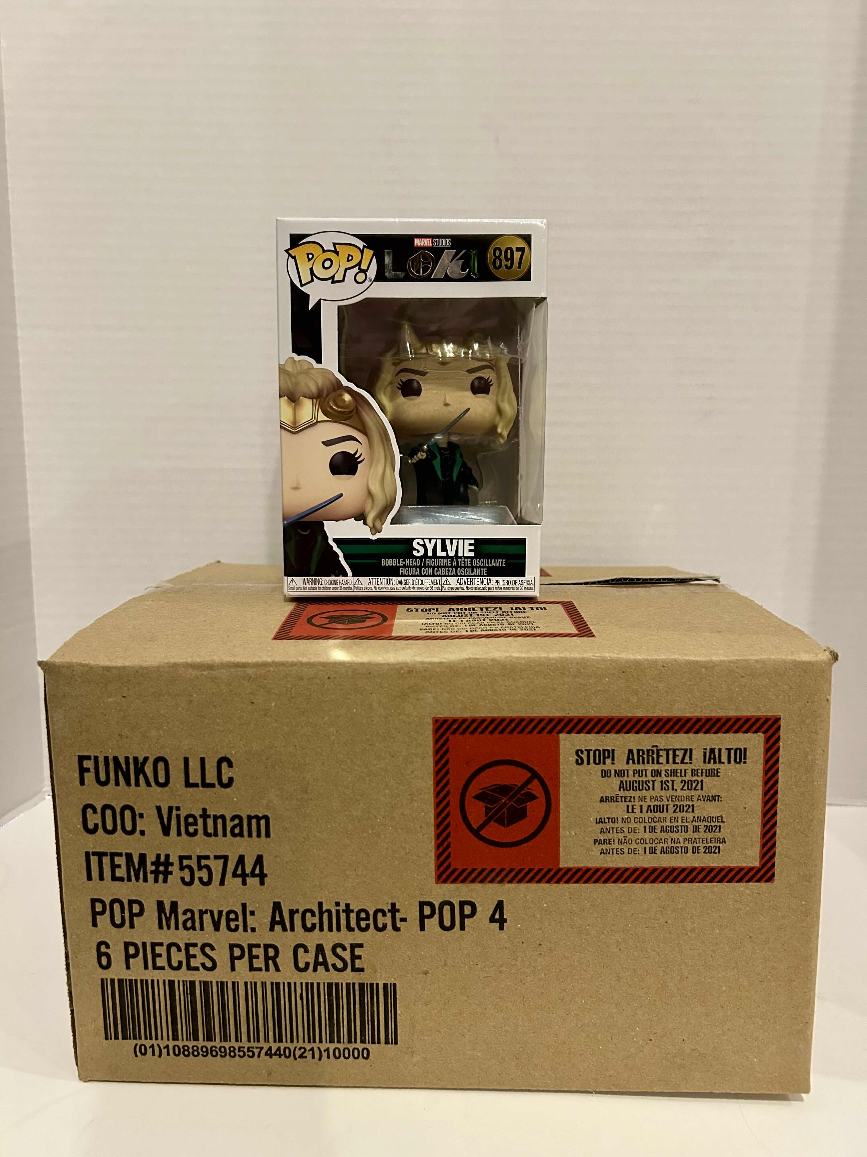 Photo 1 of FUNKO POP! MARVEL STUDIOS LOKI: SLYVIE #897 
6 PER CASE