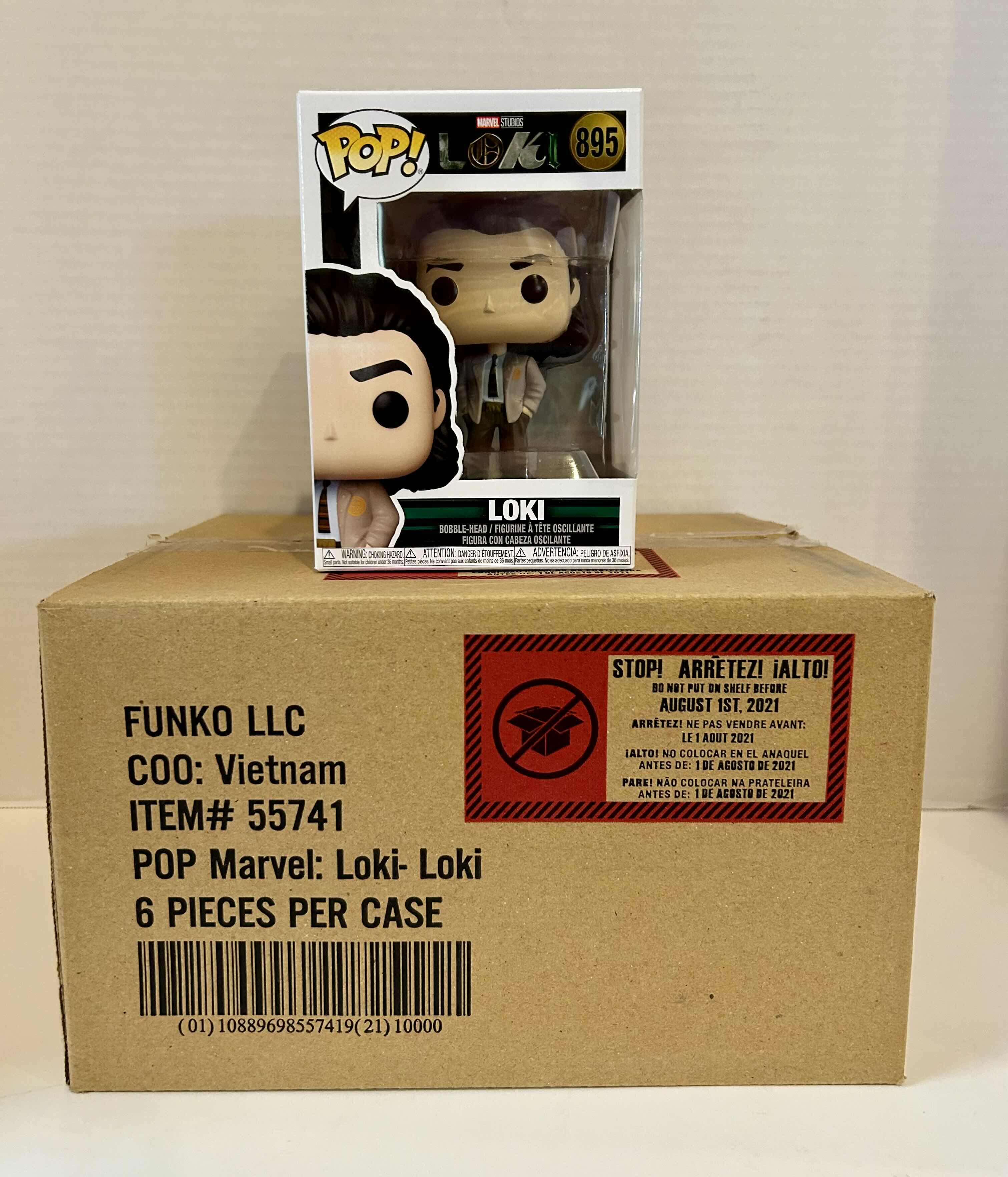 Photo 1 of FUNKO POP! MARVEL STUDIOS: LOKI #895
6 PER CASE