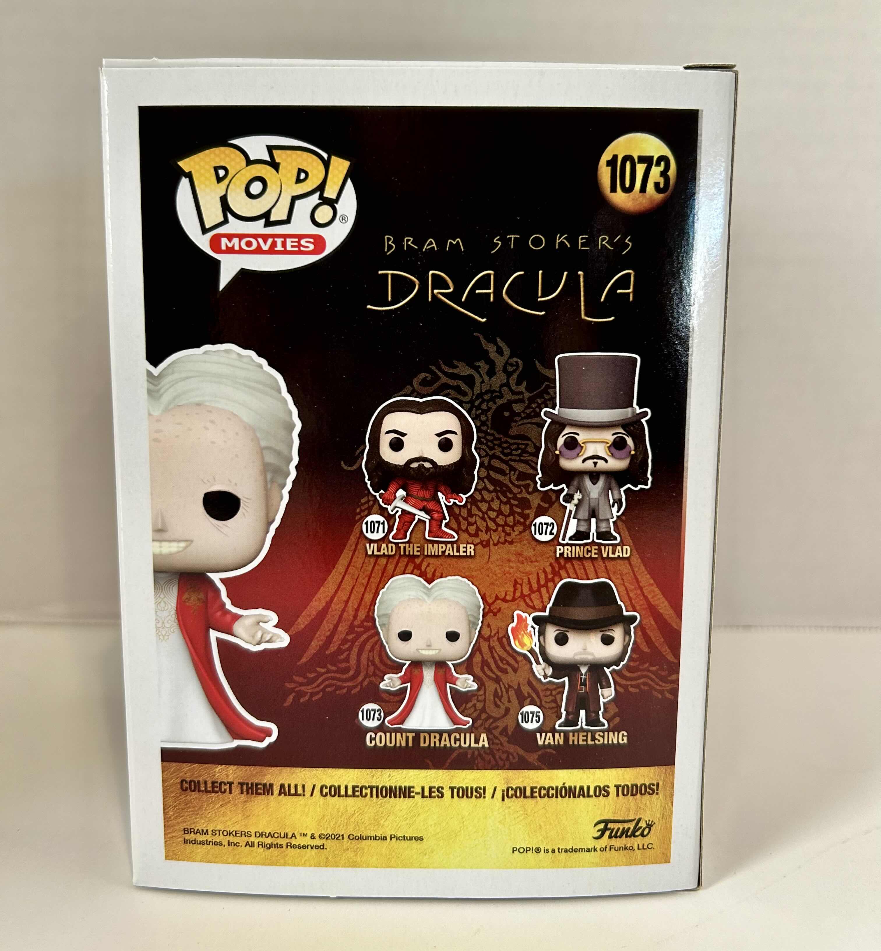 Photo 1 of FUNKO POP! BRAM STOKERS’S COUNT DRACULA # 1073
5 PER CASE