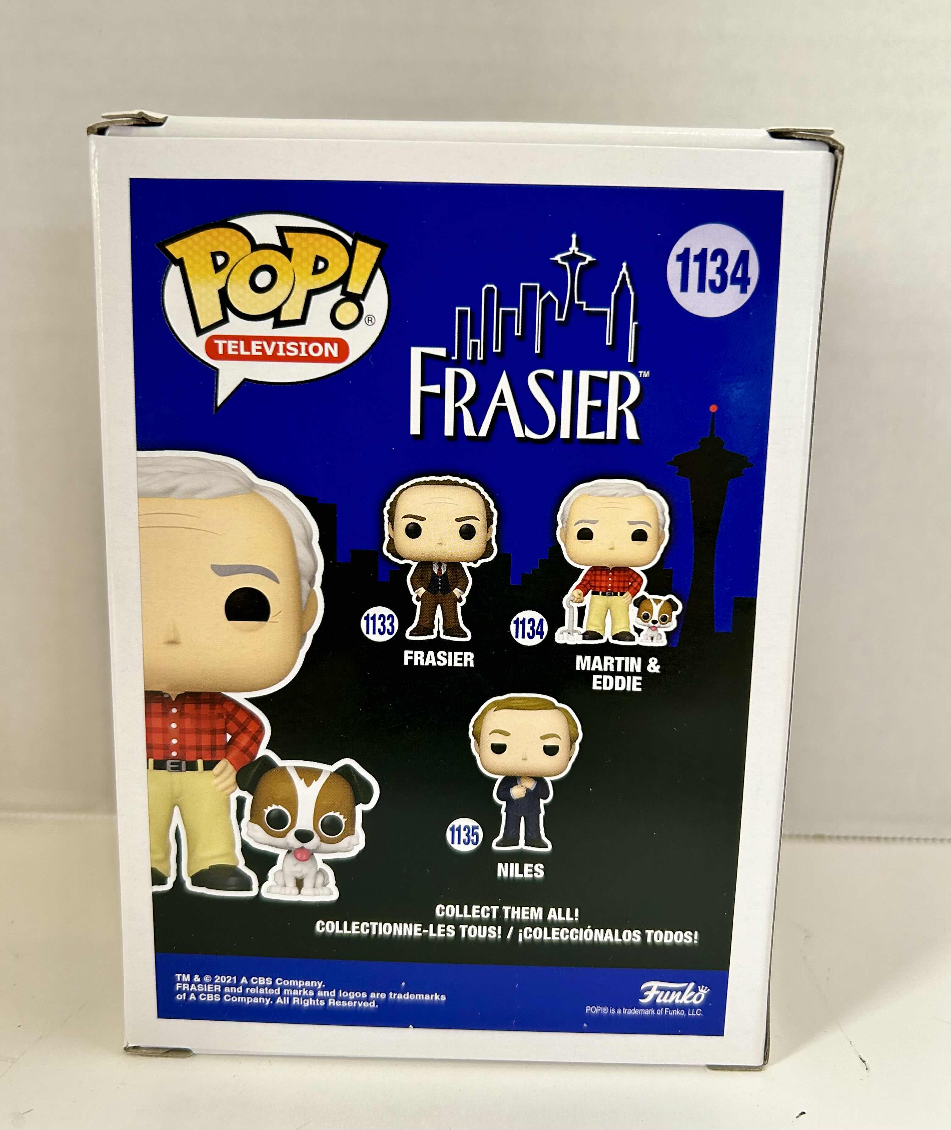Photo 1 of FUNKO POP! FRASIER: MARTIN & EDDIE # 1134
6 PER CASE
