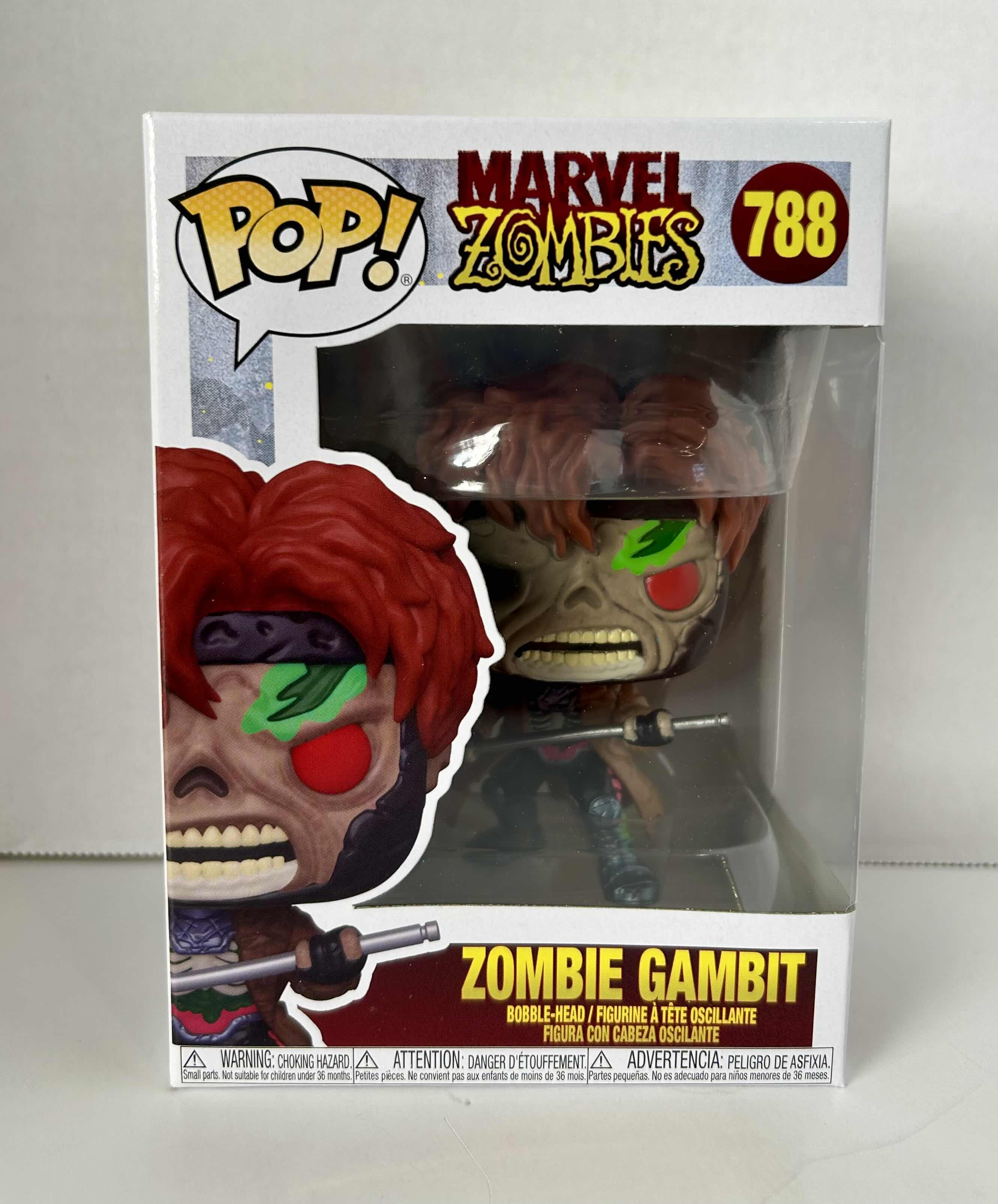 Photo 1 of FUNKO POP! MARVEL: ZOMBIES: ZOMBIE GAMBIT # 788
6 PER CASE