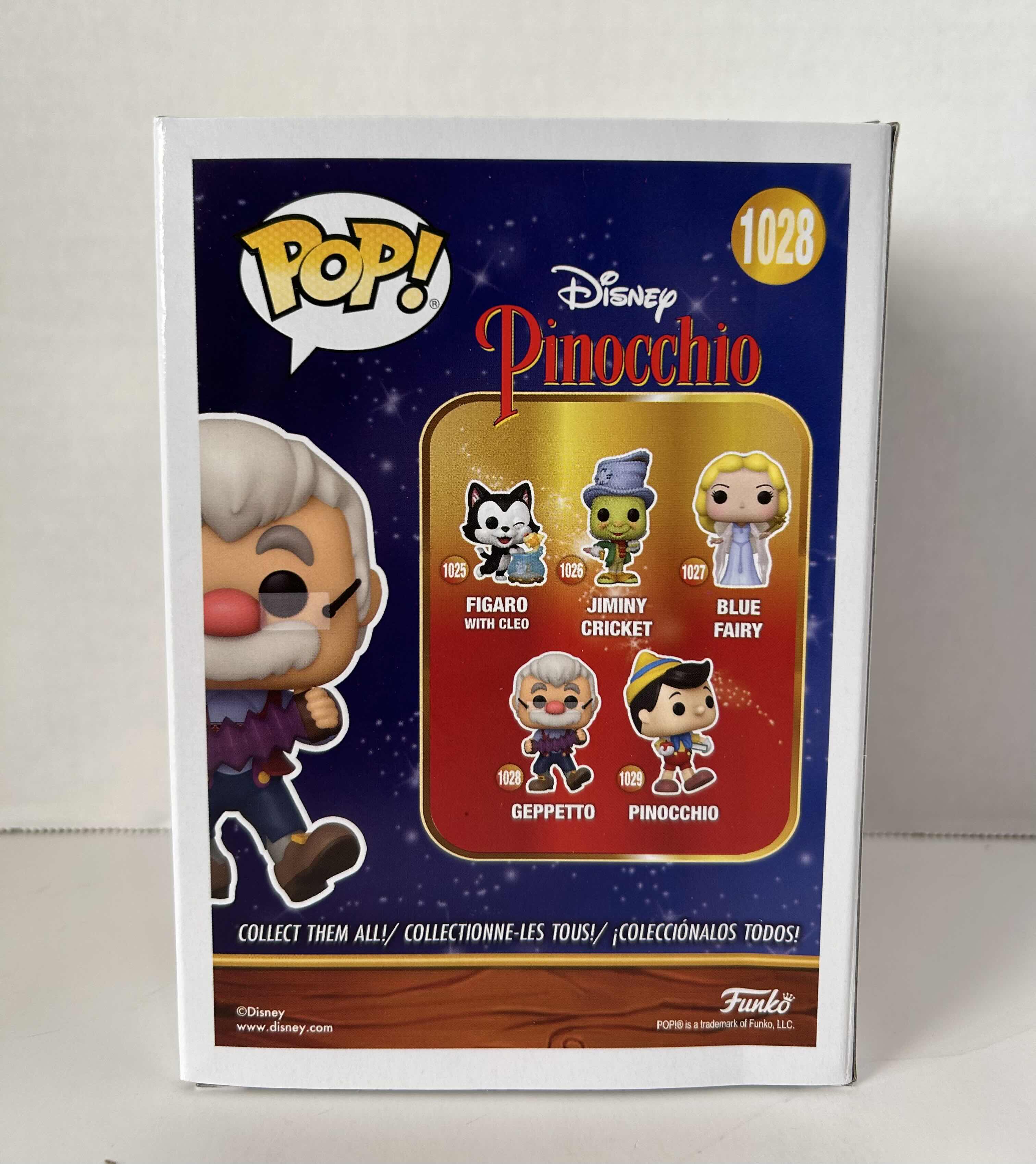 Photo 1 of FUNKO POP! DISNEY: PINOCCHIO: GEPPETO #1028
6 PER CASE