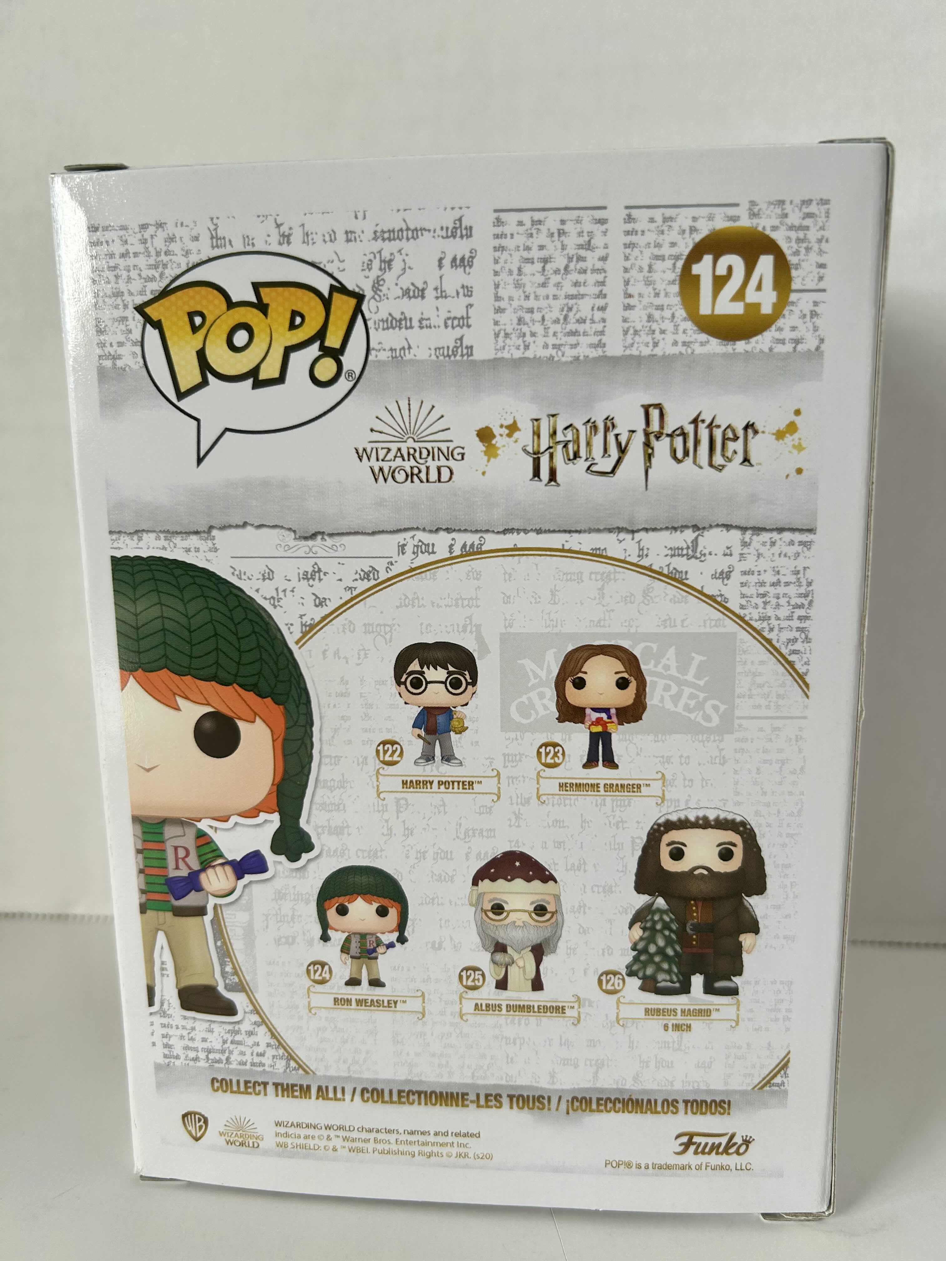 Photo 1 of FUNKO POP! HARRY POTTER: RON WEASLEY # 124
6 PER CASE