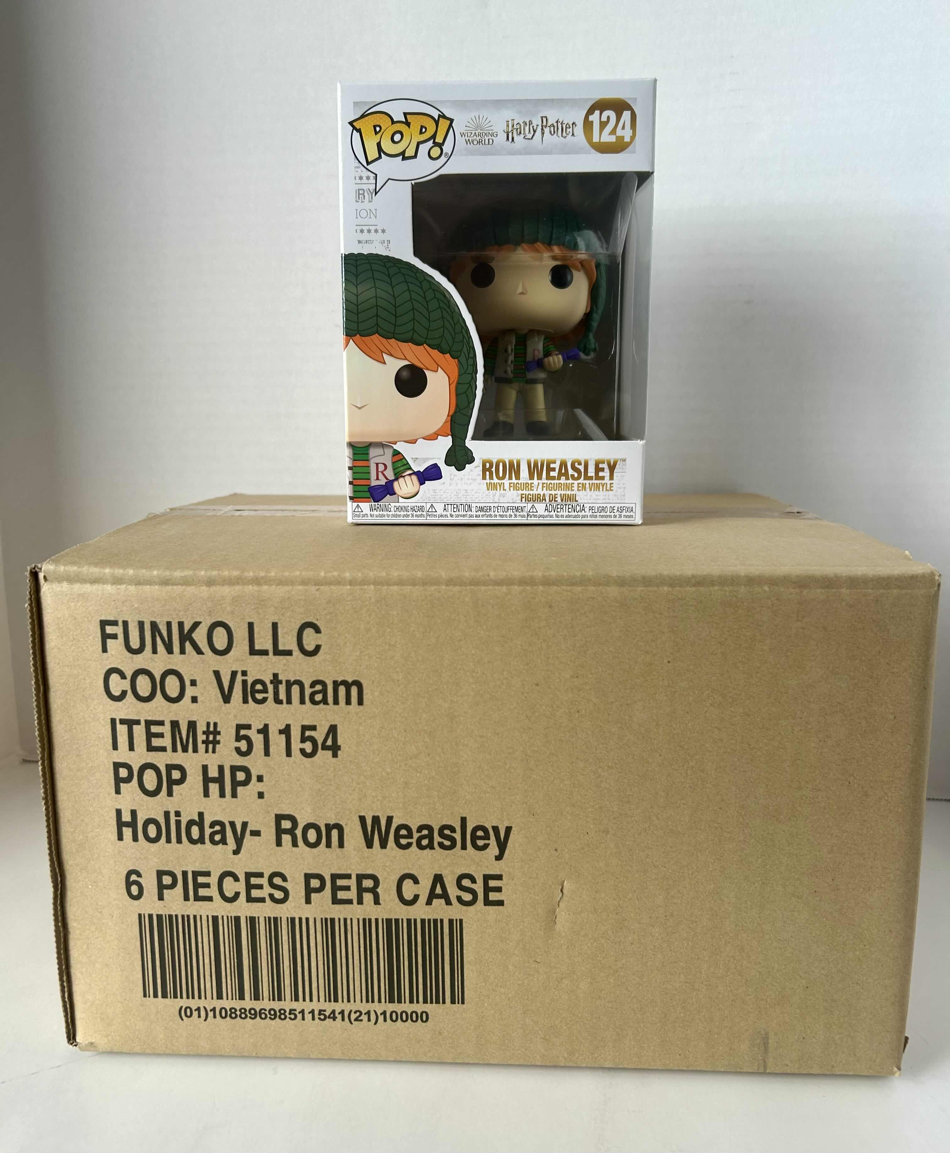 Photo 1 of FUNKO POP! HARRY POTTER: RON WEASLEY # 124
6 PER CASE