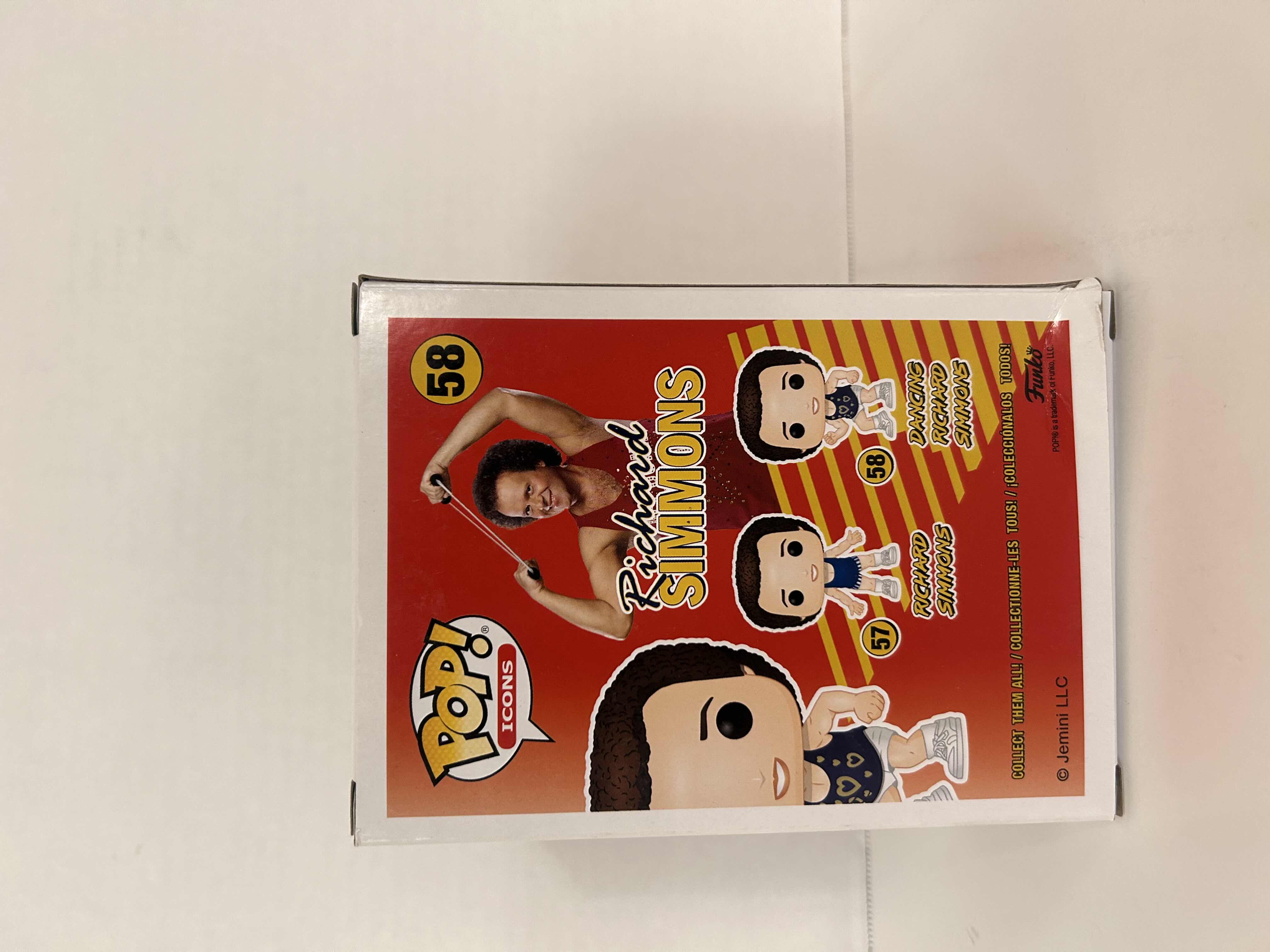 Photo 1 of FUNKO POP! DANCING RICHARD SIMMONS #58