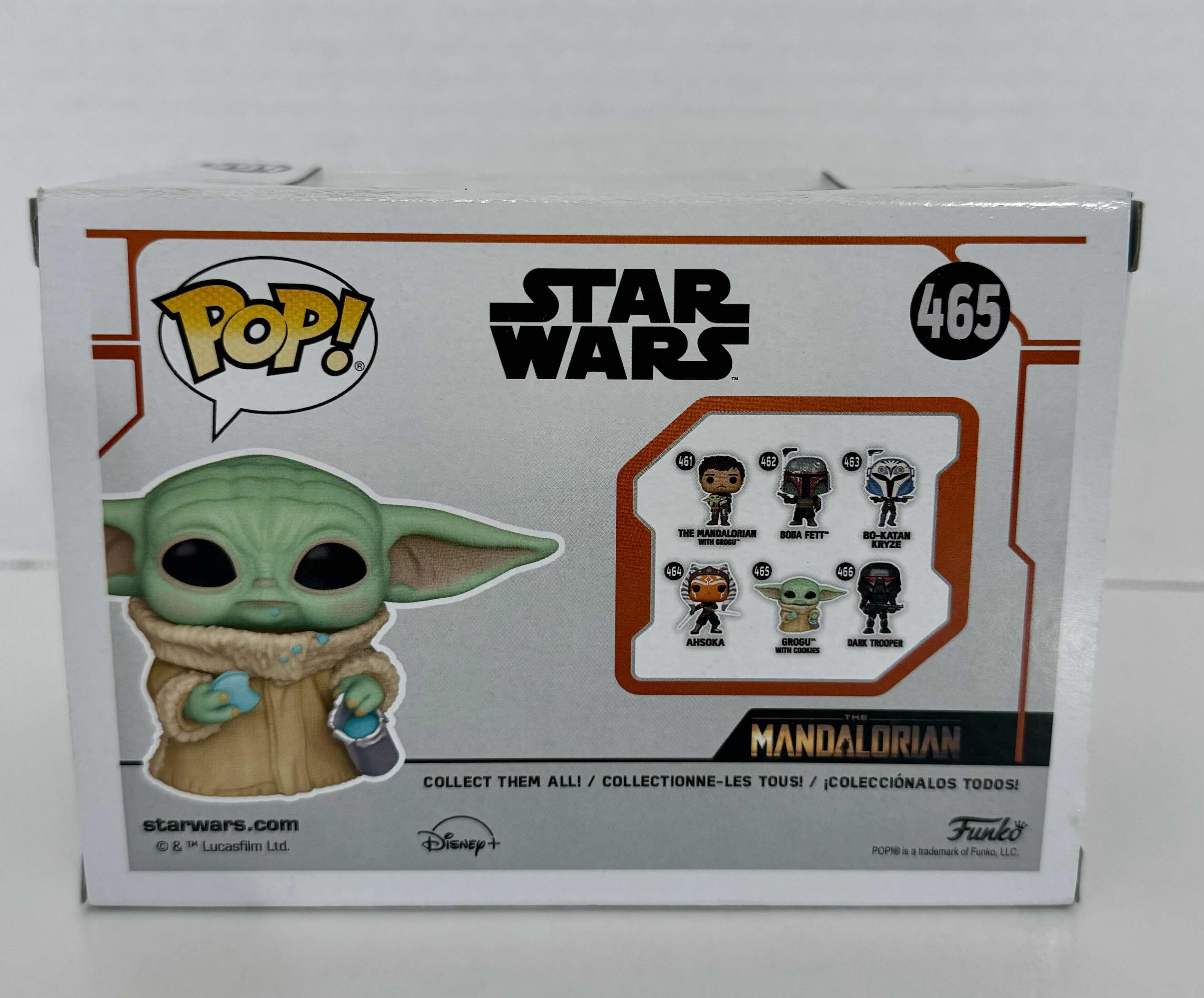 Photo 1 of FUNKO POP! STAR WARS: GROGU WITH COOKIES #465