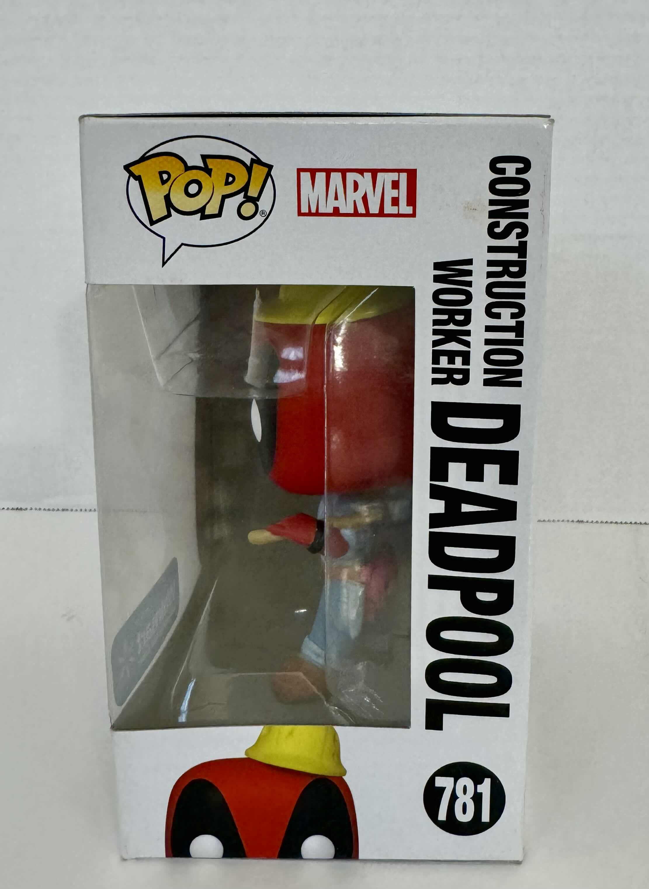 Photo 1 of FUNKO POP! DEADPOOL: CONSTRUCTION WORKER #781