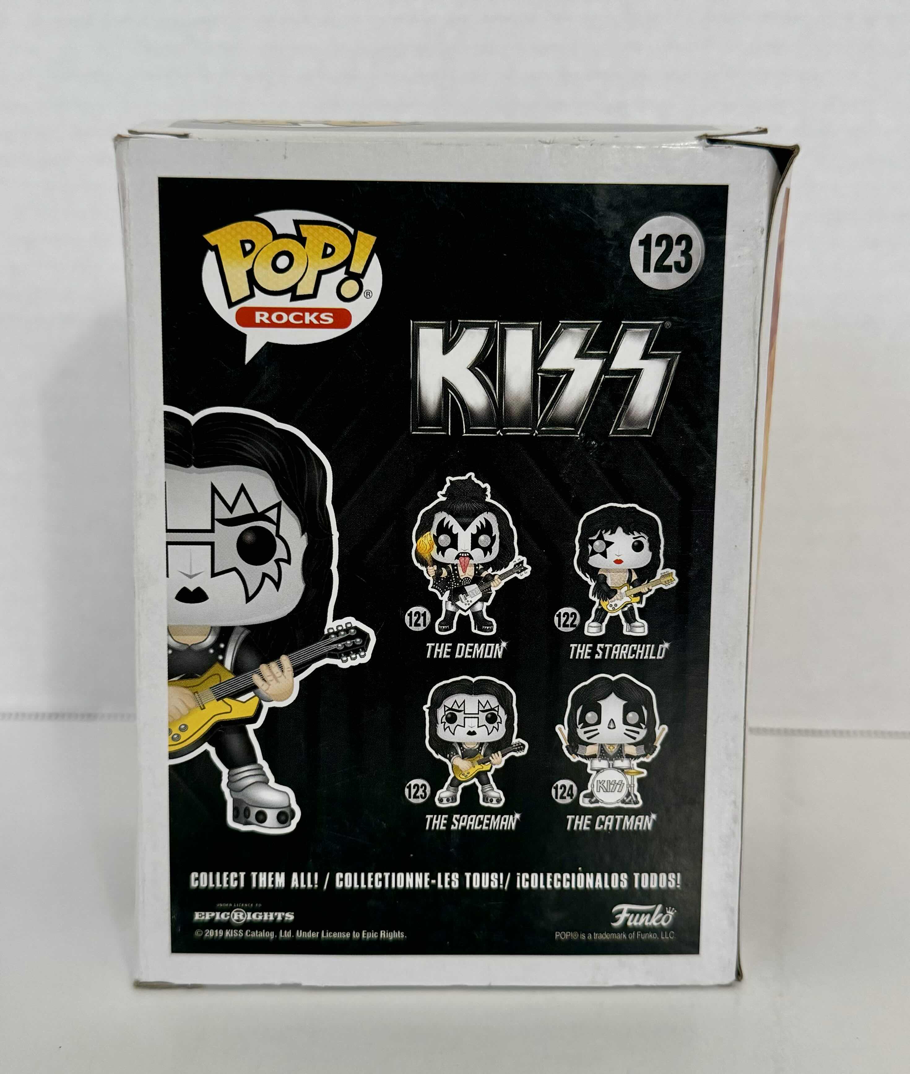 Photo 1 of FUNKO POP! KISS: THE SPACEMAN #123
