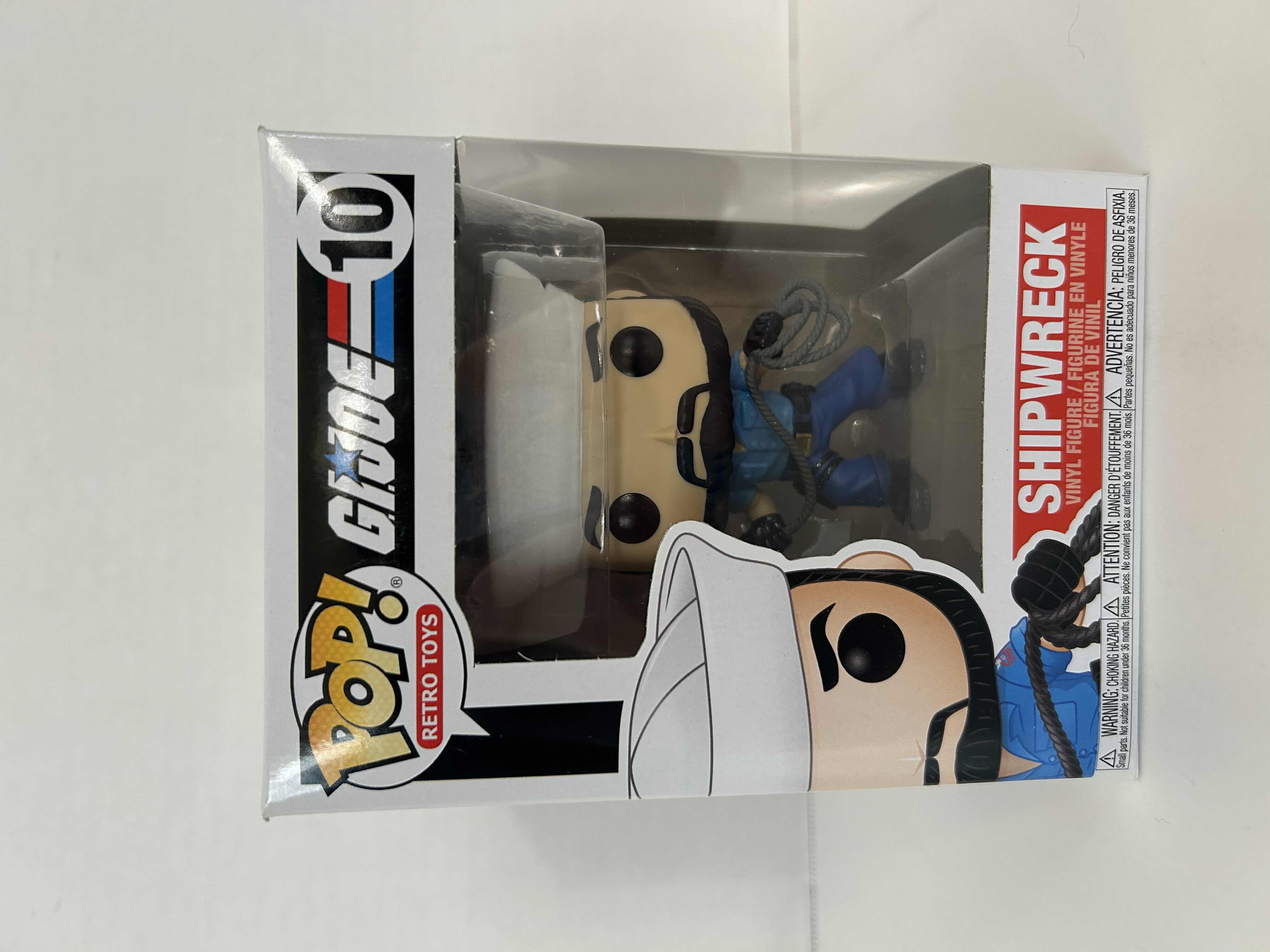 Photo 1 of FUNKO POP! GI JOE: SHIPWRECK #10
LOT OF 2