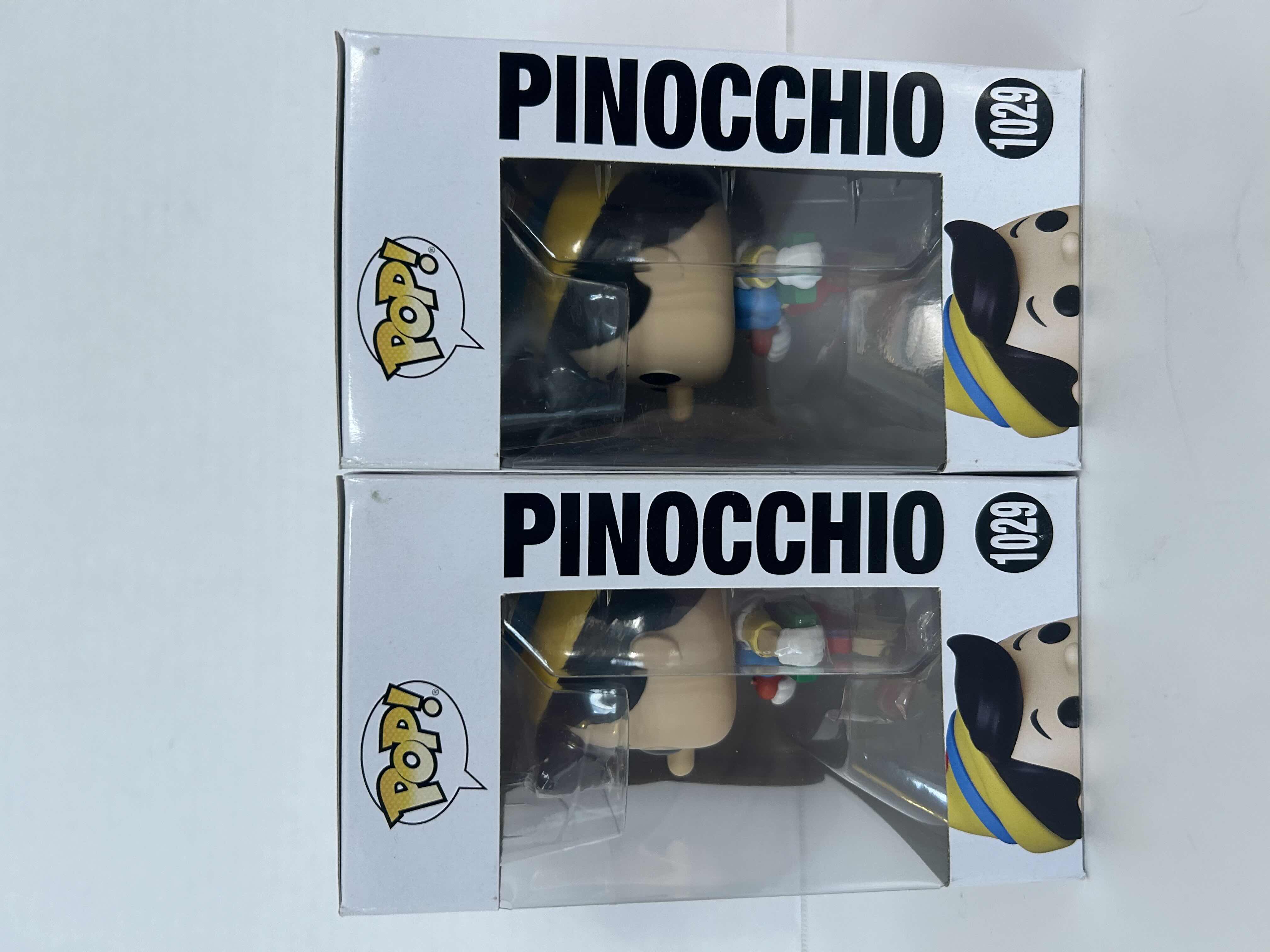 Photo 1 of FUNKO POP: PINOCCHIO #1029
LOT OF 2