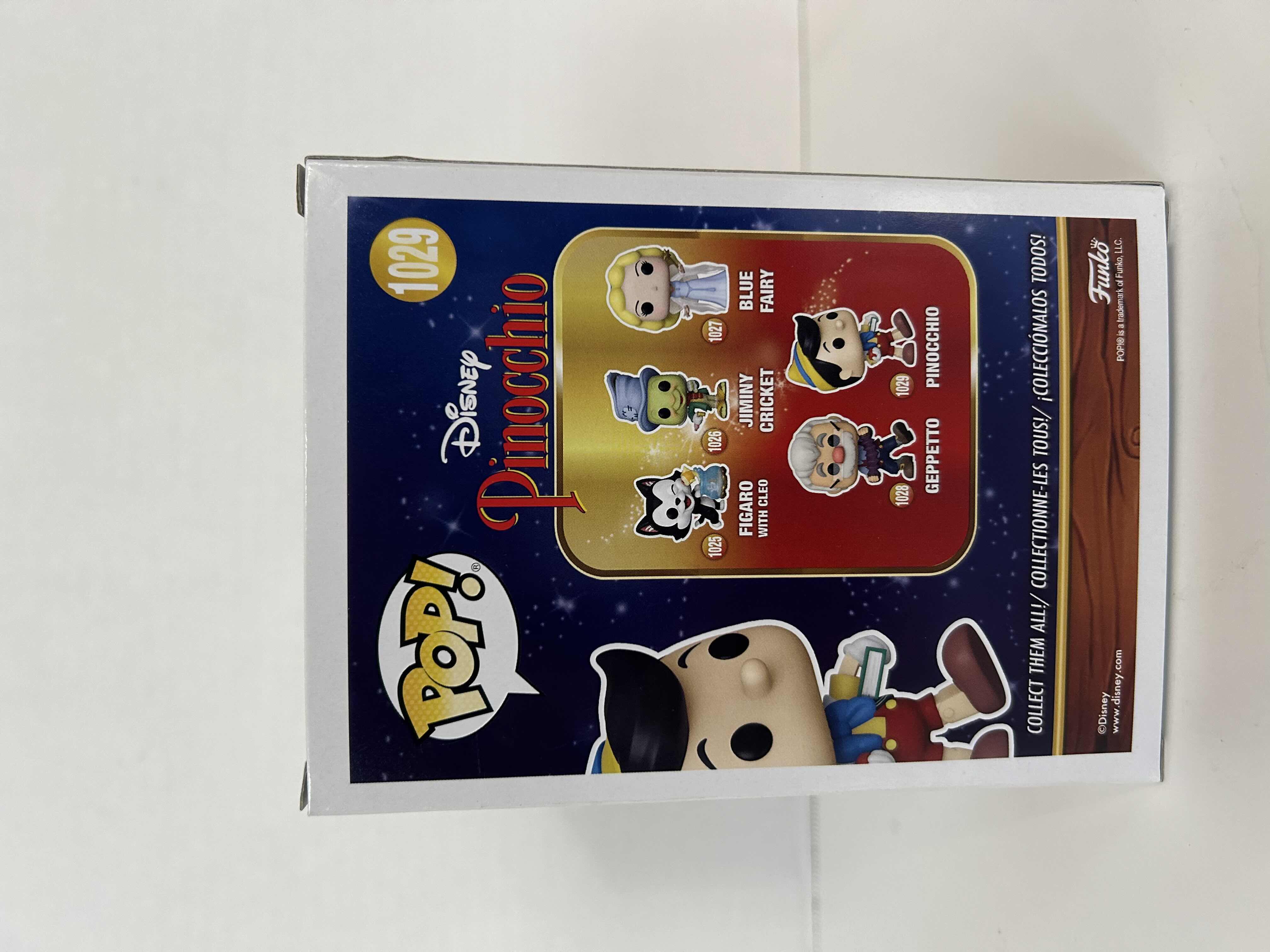 Photo 1 of FUNKO POP: PINOCCHIO #1029
LOT OF 2