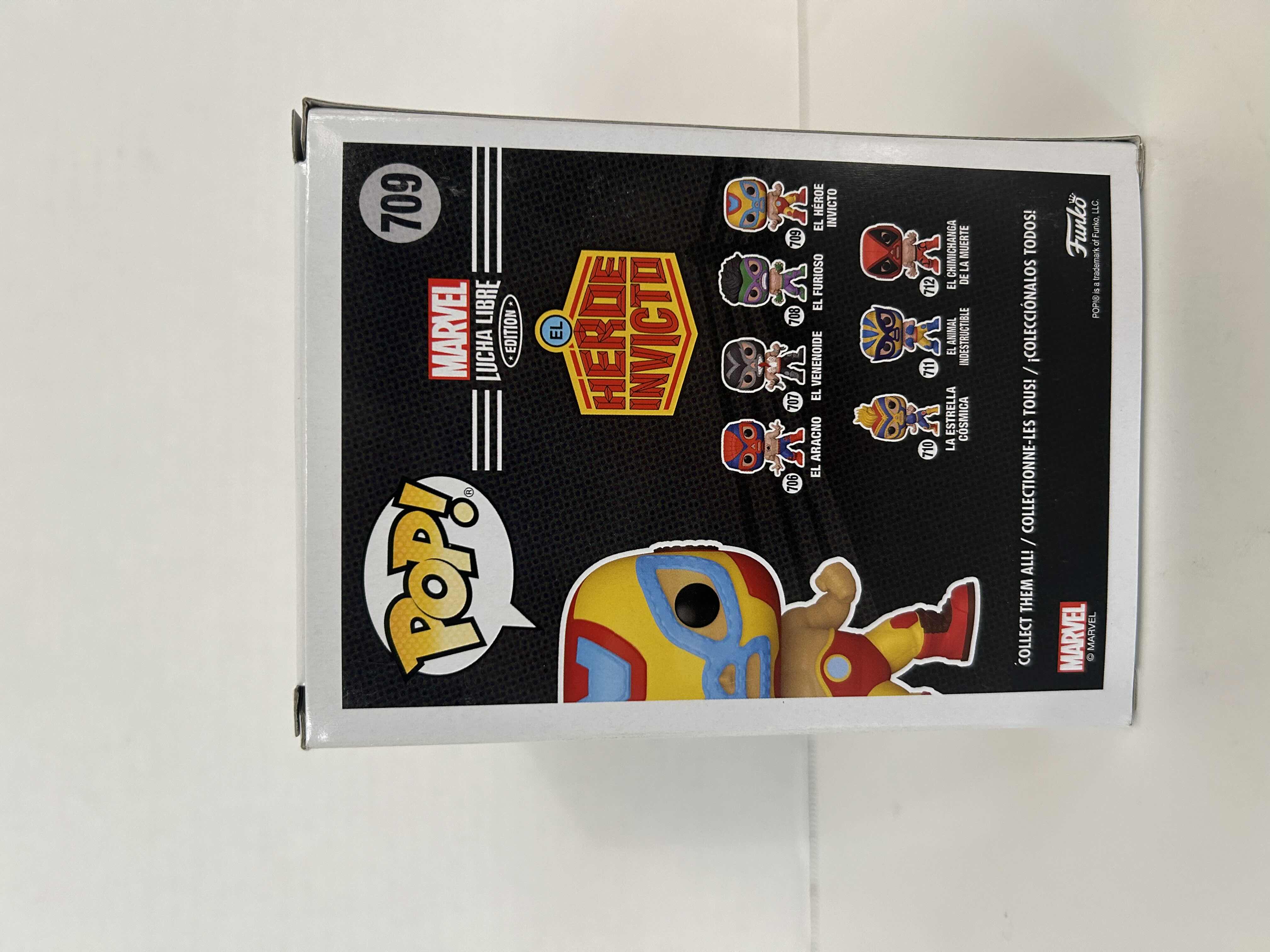 Photo 1 of FUNKO POP! LUCHA LIBRE: EL HÉROE INVICTO #709
LOT OF 3