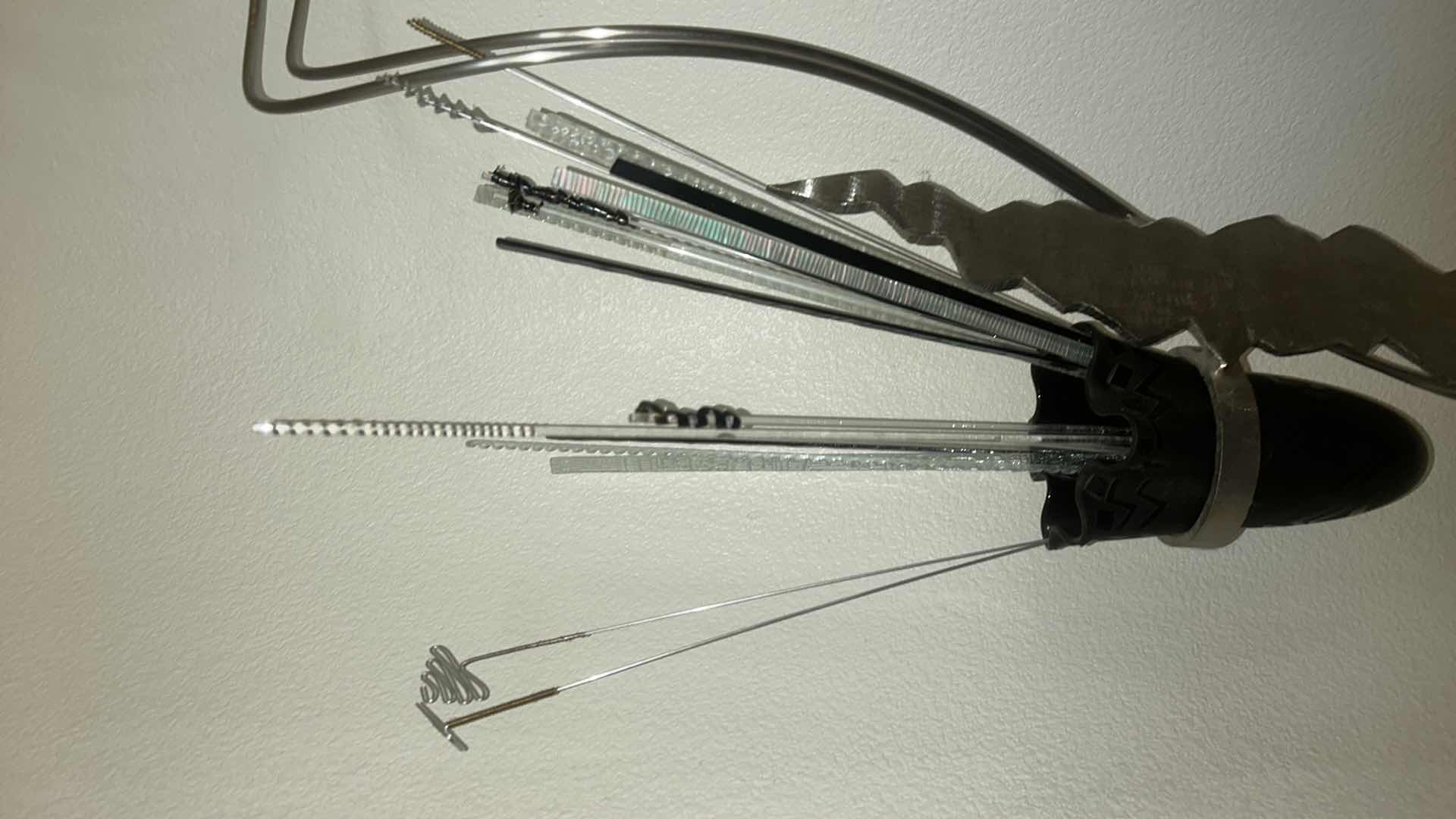 Photo 1 of HIGHLY PRIZED IN PERSONAL AND CORPORATE COLLECTIONS THIS EXCEPTIONAL COLLABORATION OF ARTISTS - GLASS AND STEEL SCULPTURE IS EXQUISITE / EXHIBITED IN MUSEUMS AND GALLERIES THROUGHOUT THE WORLD H56”