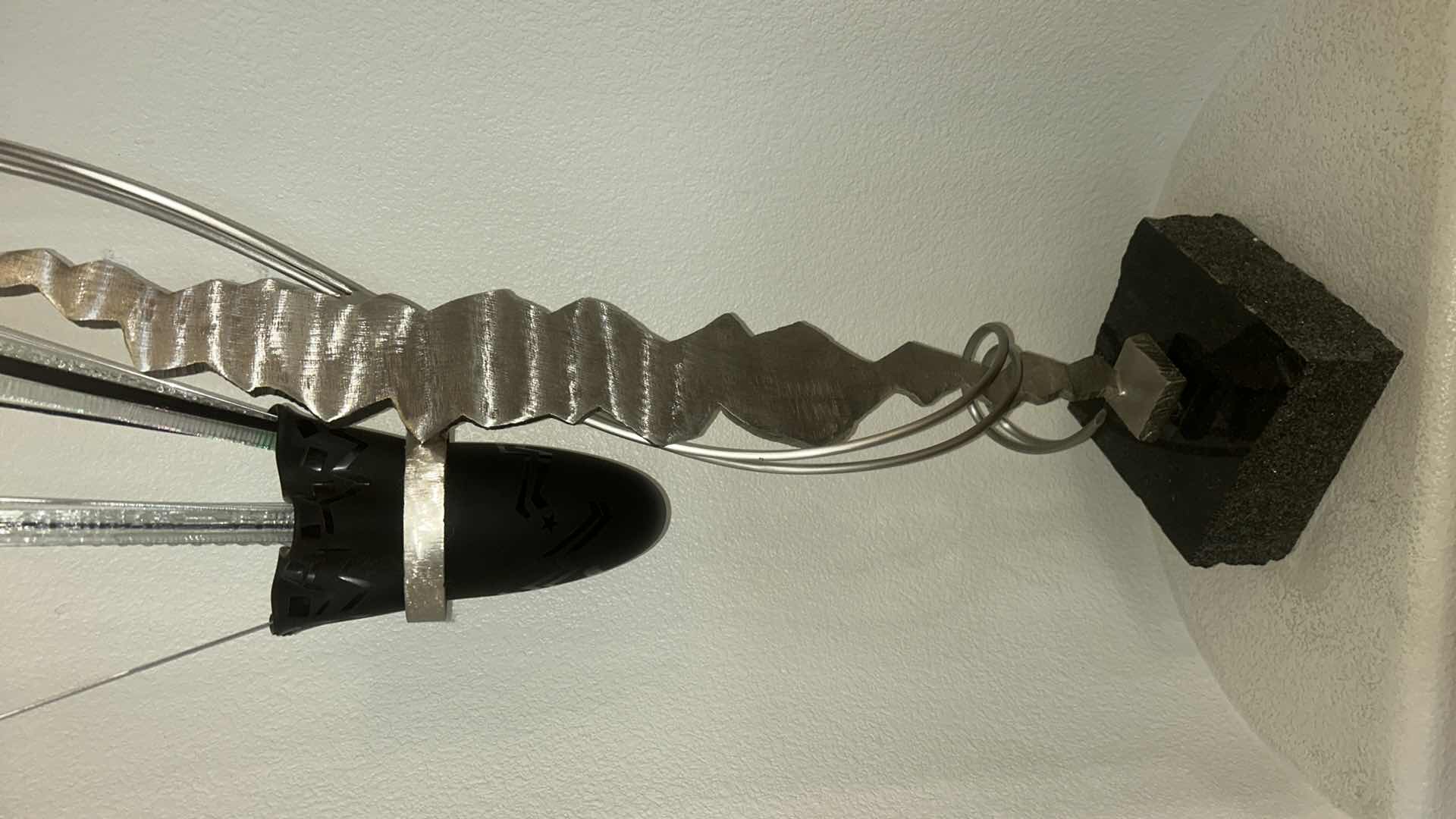 Photo 1 of HIGHLY PRIZED IN PERSONAL AND CORPORATE COLLECTIONS THIS EXCEPTIONAL COLLABORATION OF ARTISTS - GLASS AND STEEL SCULPTURE IS EXQUISITE / EXHIBITED IN MUSEUMS AND GALLERIES THROUGHOUT THE WORLD H56”