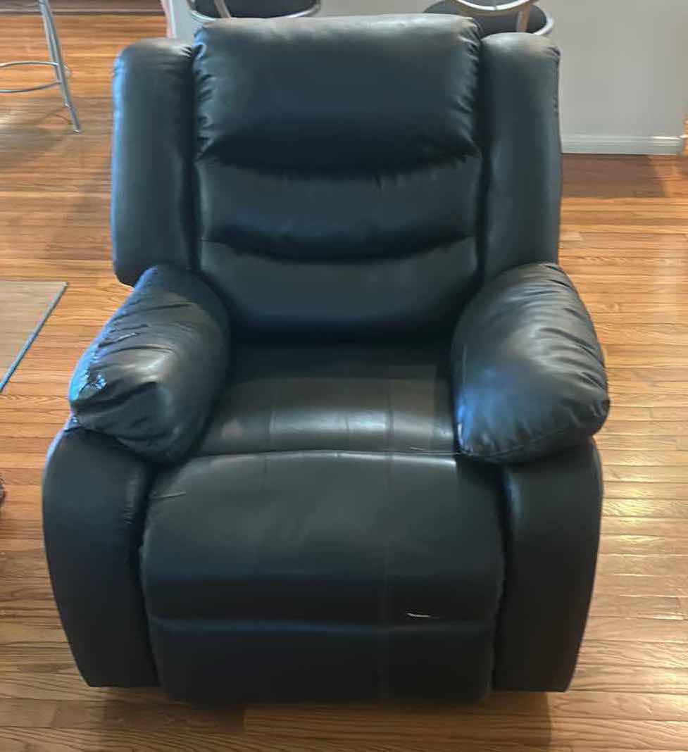 Photo 1 of BLACK ROCKING RECLINING LOUNGE CHAIR
