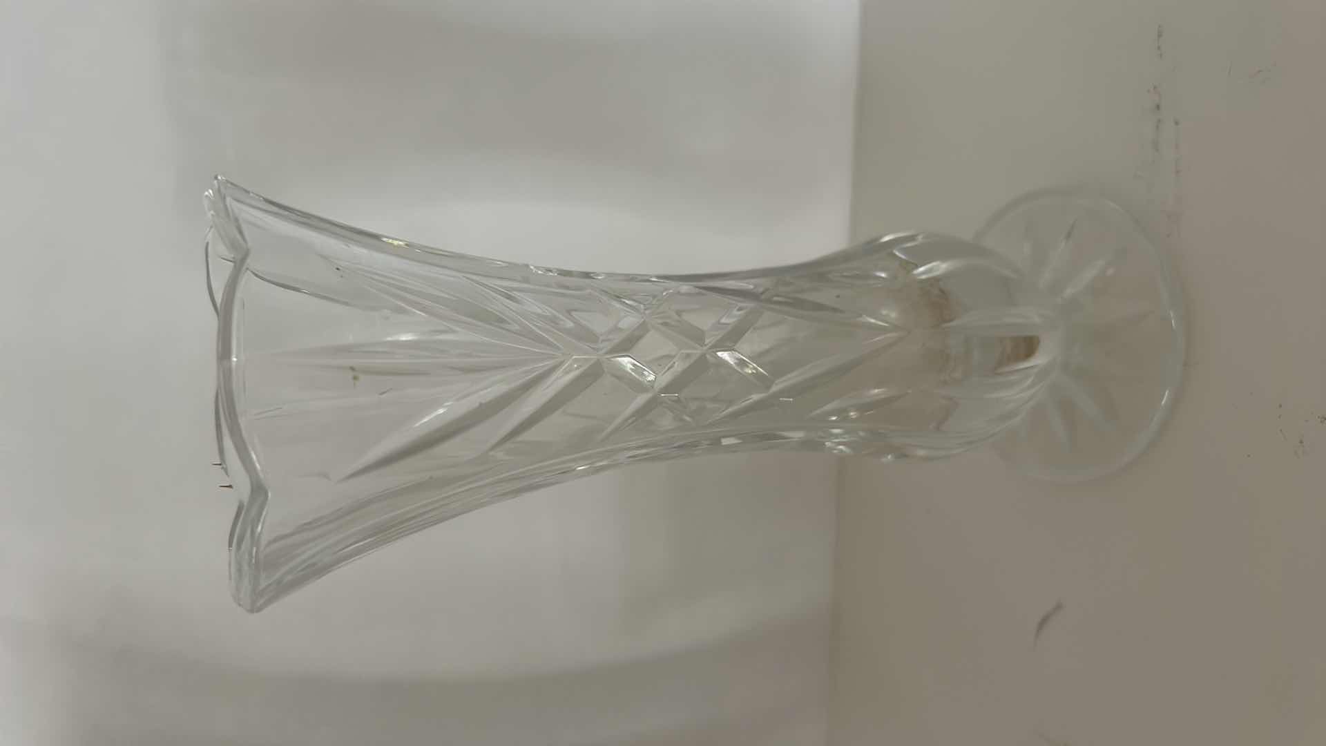 Photo 5 of 4 CUT CRYSTAL VASES