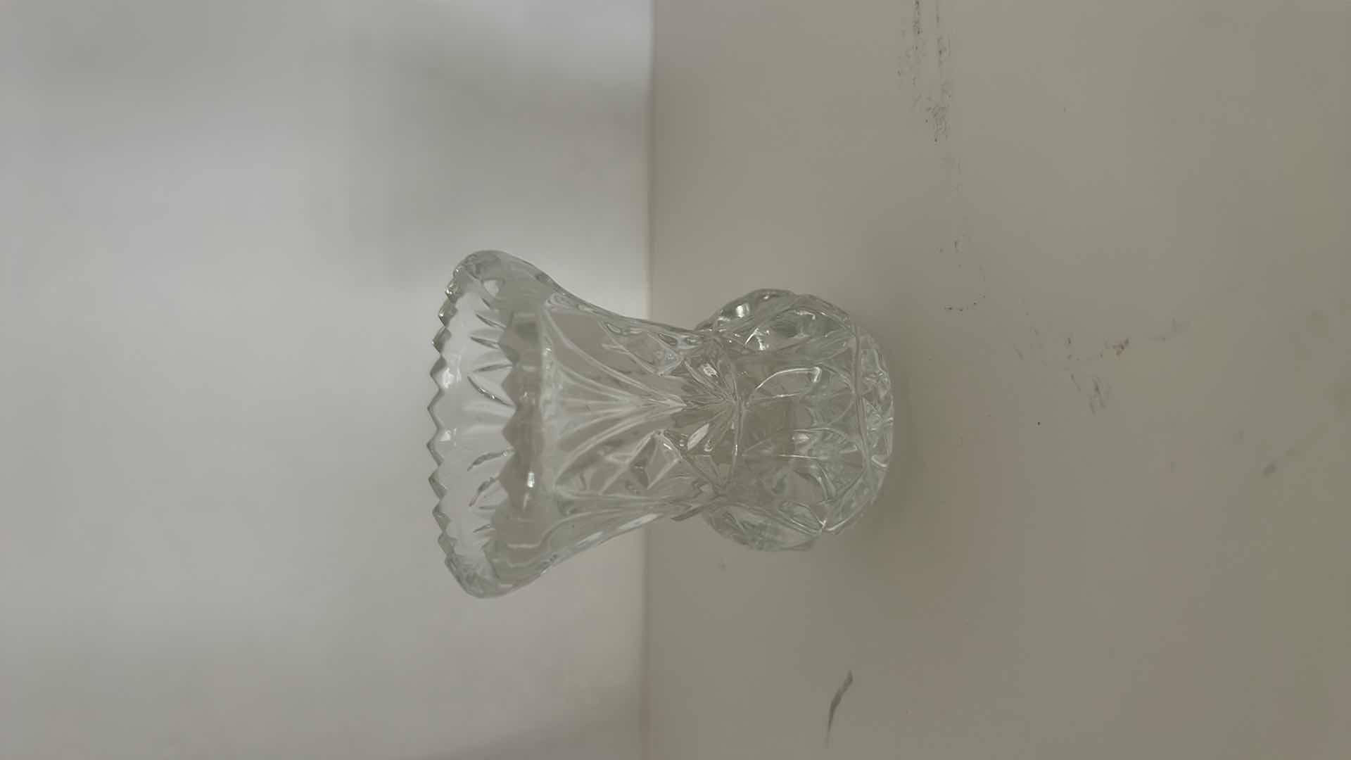 Photo 4 of 4 CUT CRYSTAL VASES