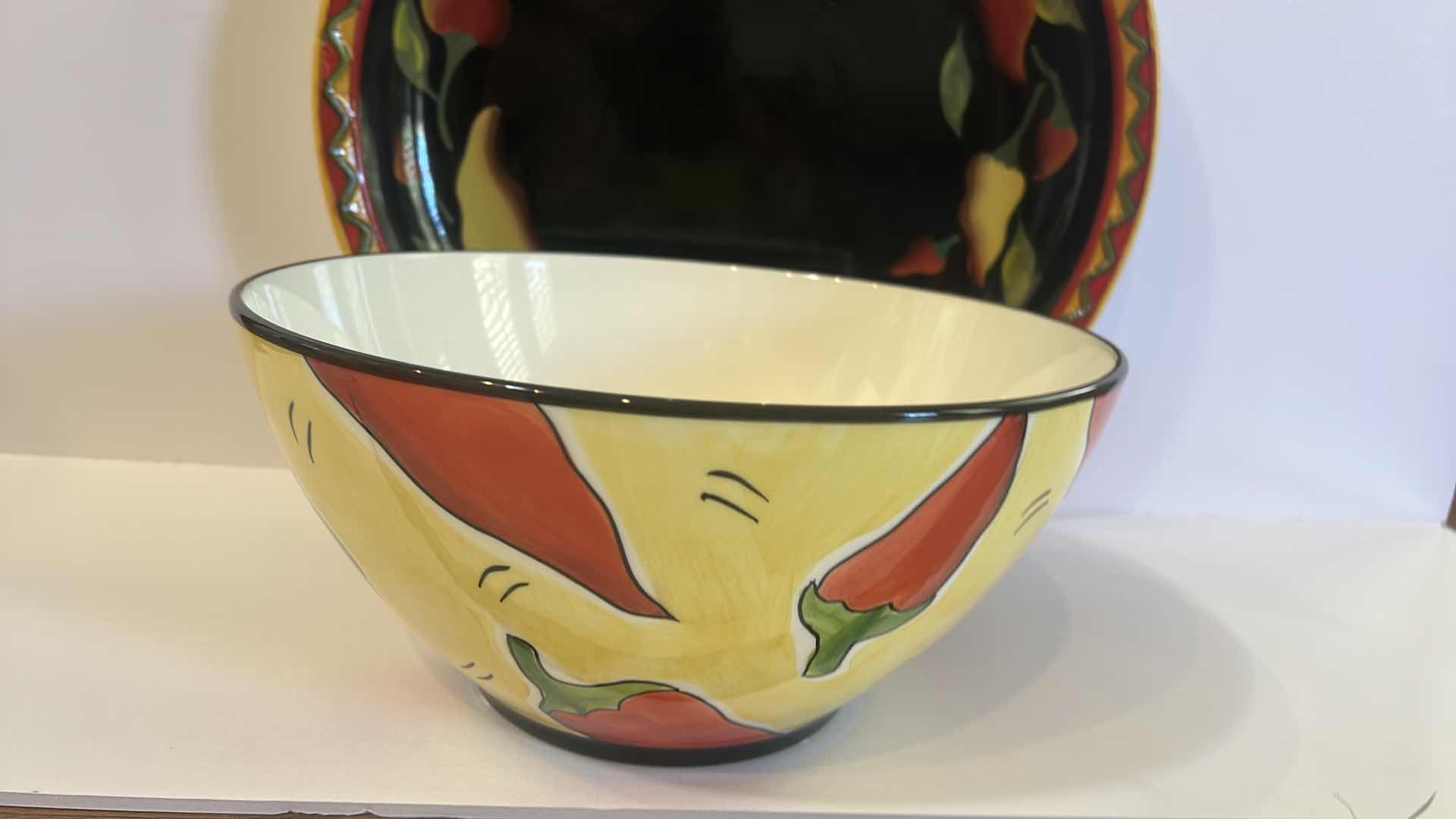 Photo 6 of KITCHENWARE- HOT PEPPER PLATTERS AND BOWLS (ROUND BOWL 16.5”)