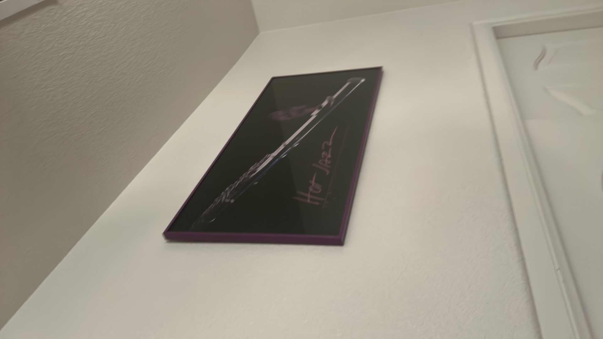 Photo 1 of FRAMED "HOT JAZZ" ARTWORK 34“ x 17“