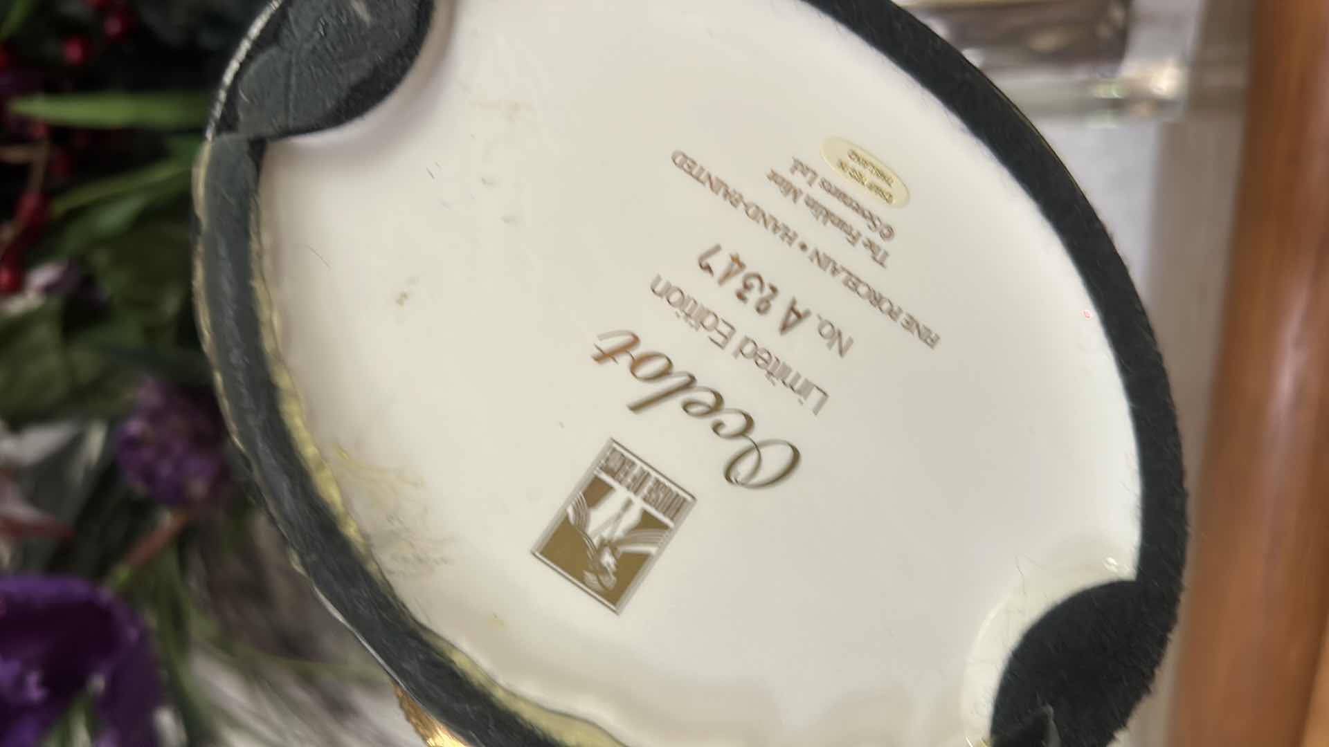 Photo 1 of ERTE NUMBERED LIMITED EDITION OCELOT BY FRANKLIN MINT H9”