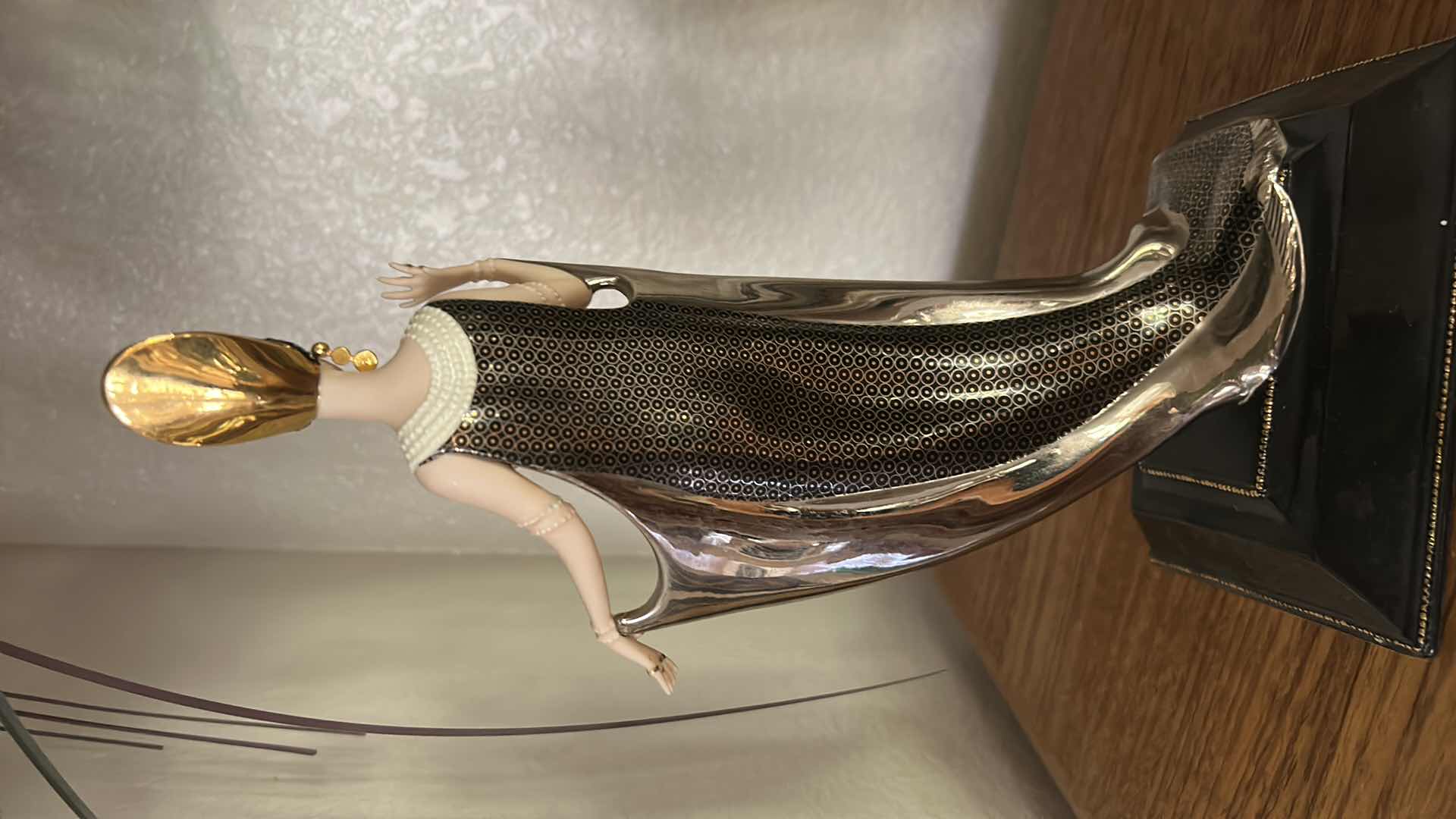 Photo 1 of ERTE NUMBERED LIMITED EDITION ISIS BY FRANKLIN MINT H11”