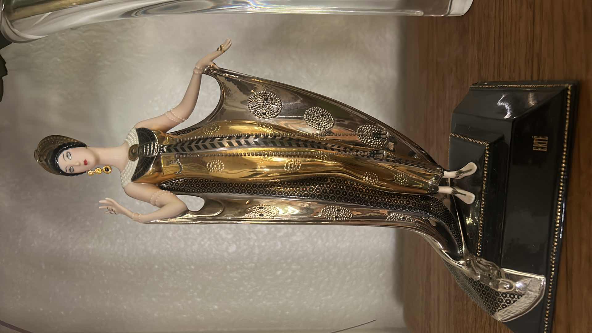 Photo 1 of ERTE NUMBERED LIMITED EDITION ISIS BY FRANKLIN MINT H11”