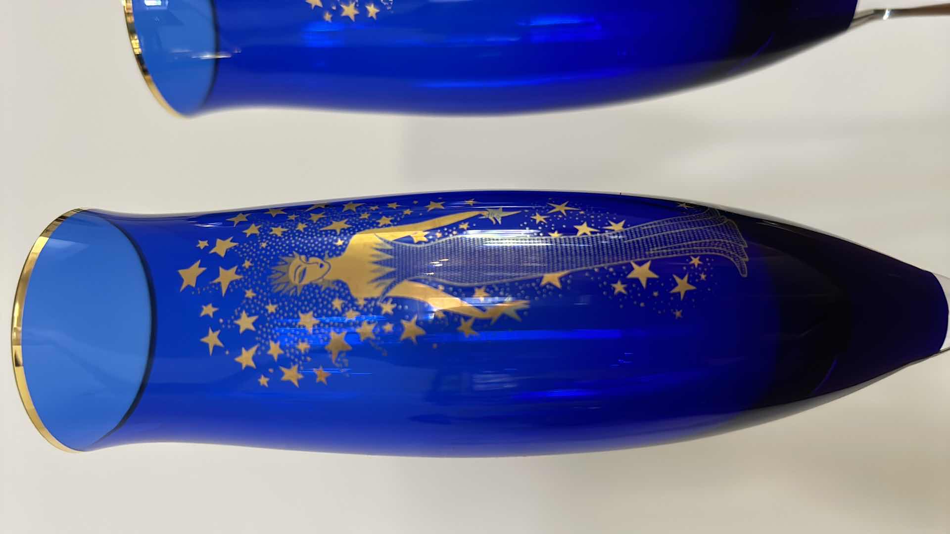 Photo 1 of 2 ERTE CHAMPAGNE FLUTES