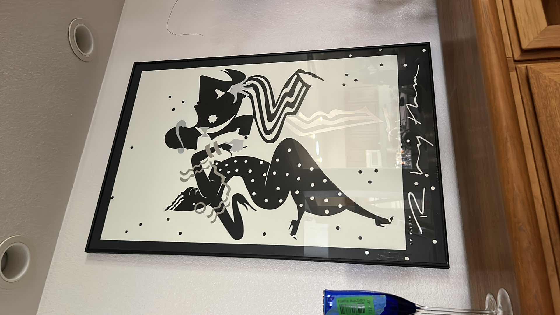 Photo 1 of FRAMED "DANCERS" BY TY WILSON ARTWORK  2’ x 3’