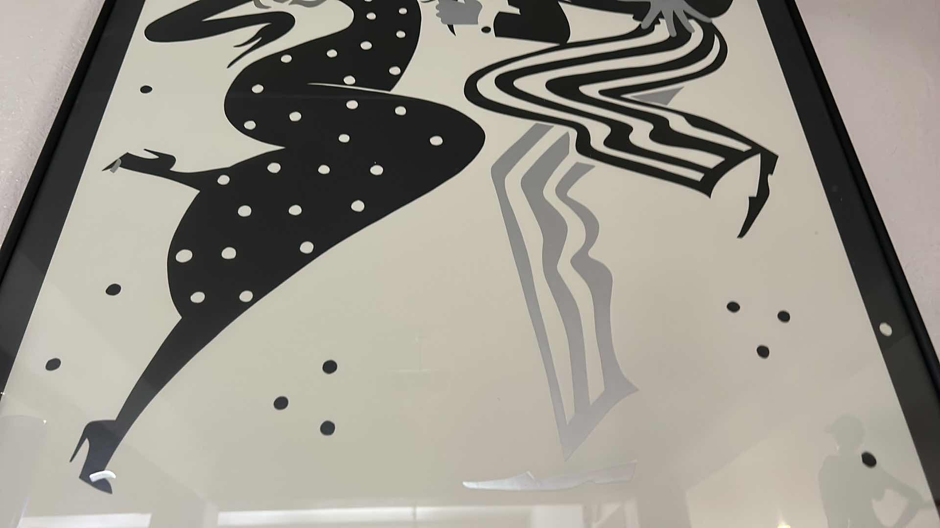 Photo 1 of FRAMED "DANCERS" BY TY WILSON ARTWORK  2’ x 3’