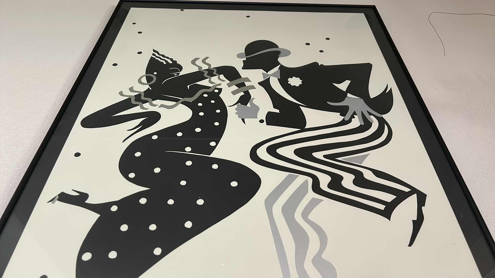 Photo 1 of FRAMED "DANCERS" BY TY WILSON ARTWORK  2’ x 3’