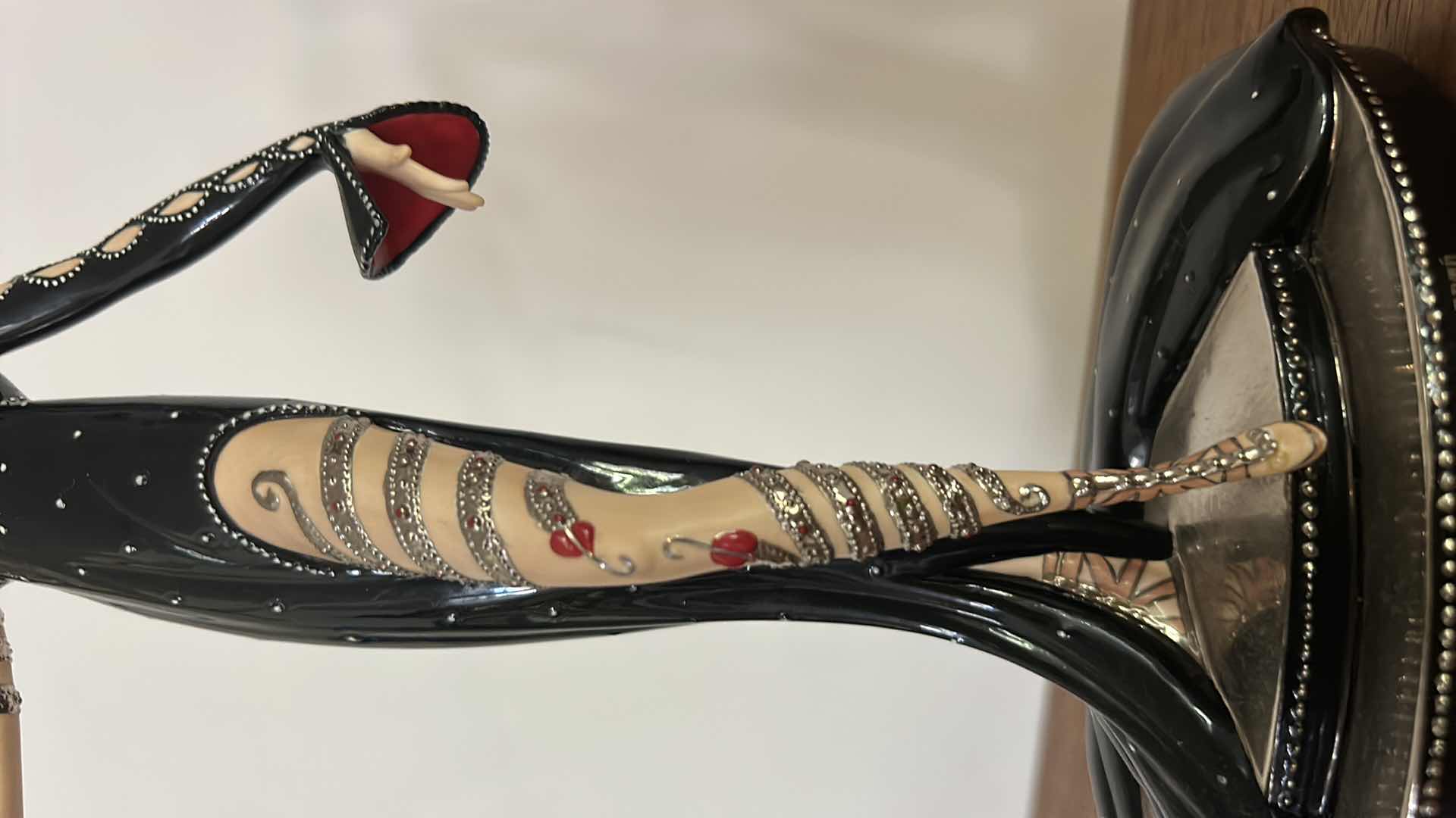 Photo 1 of ERTE NUMBERED LIMITED EDITION PEARLS AND RUBIES BY FRANKLIN MINT H11”