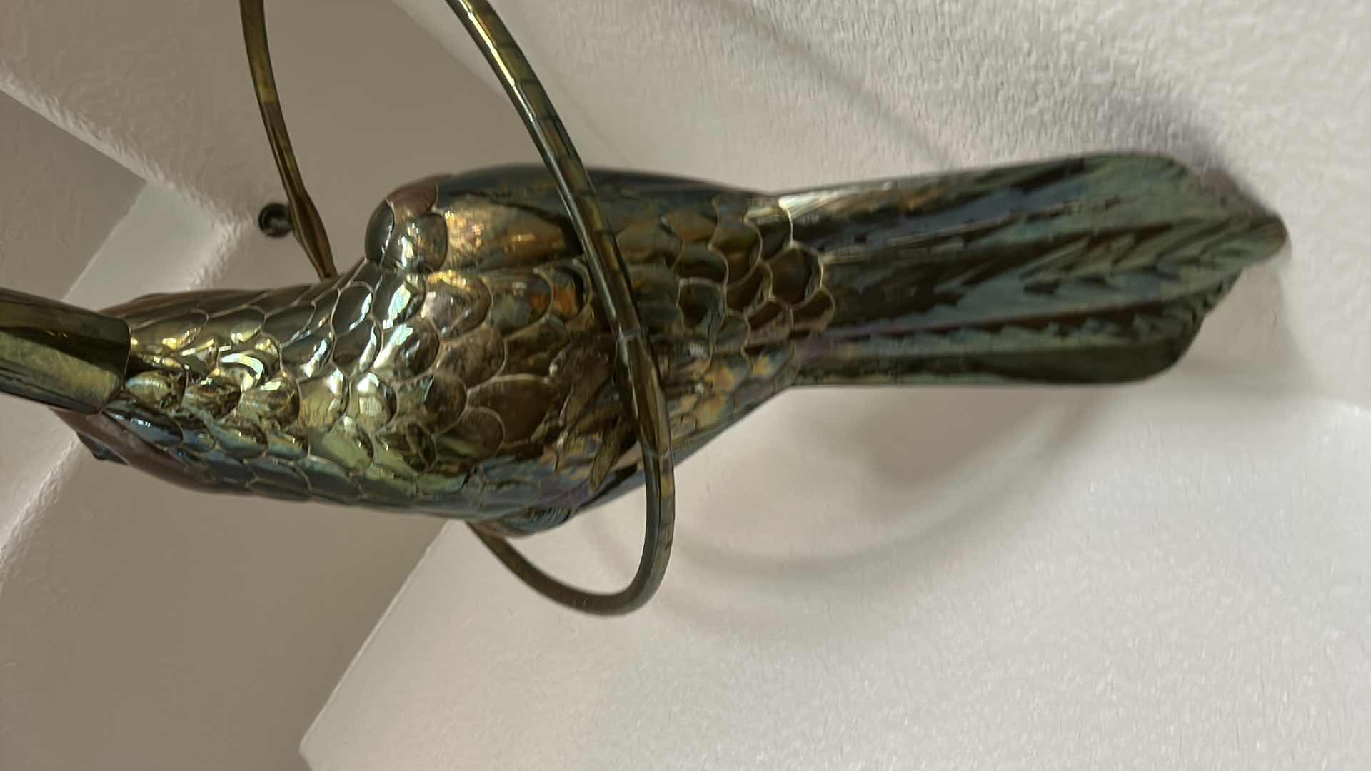 Photo 1 of 2 HANGING BIRDS, TOUCAN AND PARROT  26” & 11”