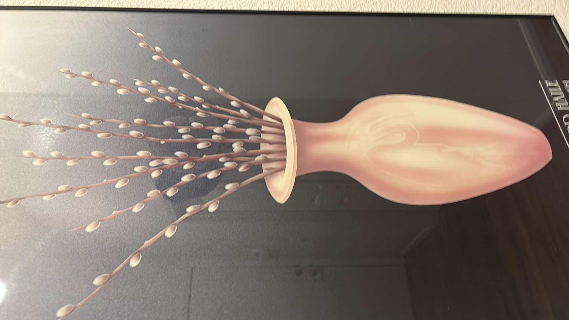 Photo 1 of FRAMED "VASE" WILLIAM TODD HAILE, UP FRONT GALLERY ARTWORK 20” x 36”