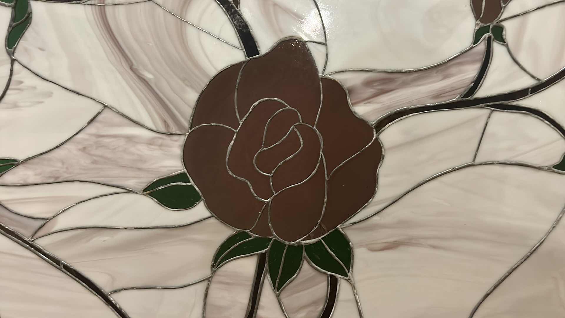 Photo 1 of LARGE STAINED GLASS MOSAIC WALL DECOR / ARTWORK