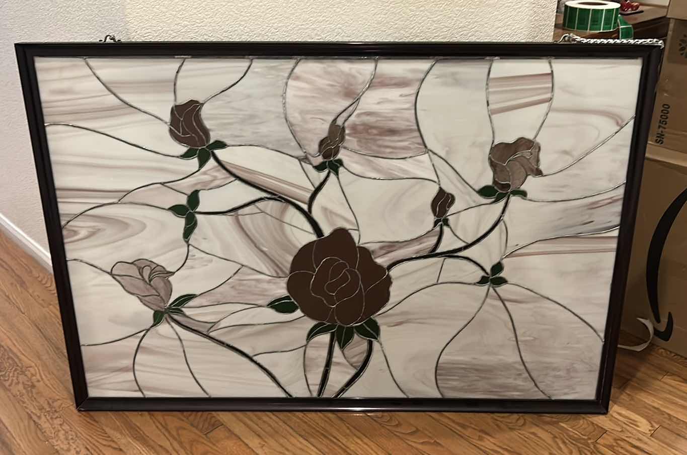 Photo 1 of LARGE STAINED GLASS MOSAIC WALL DECOR / ARTWORK