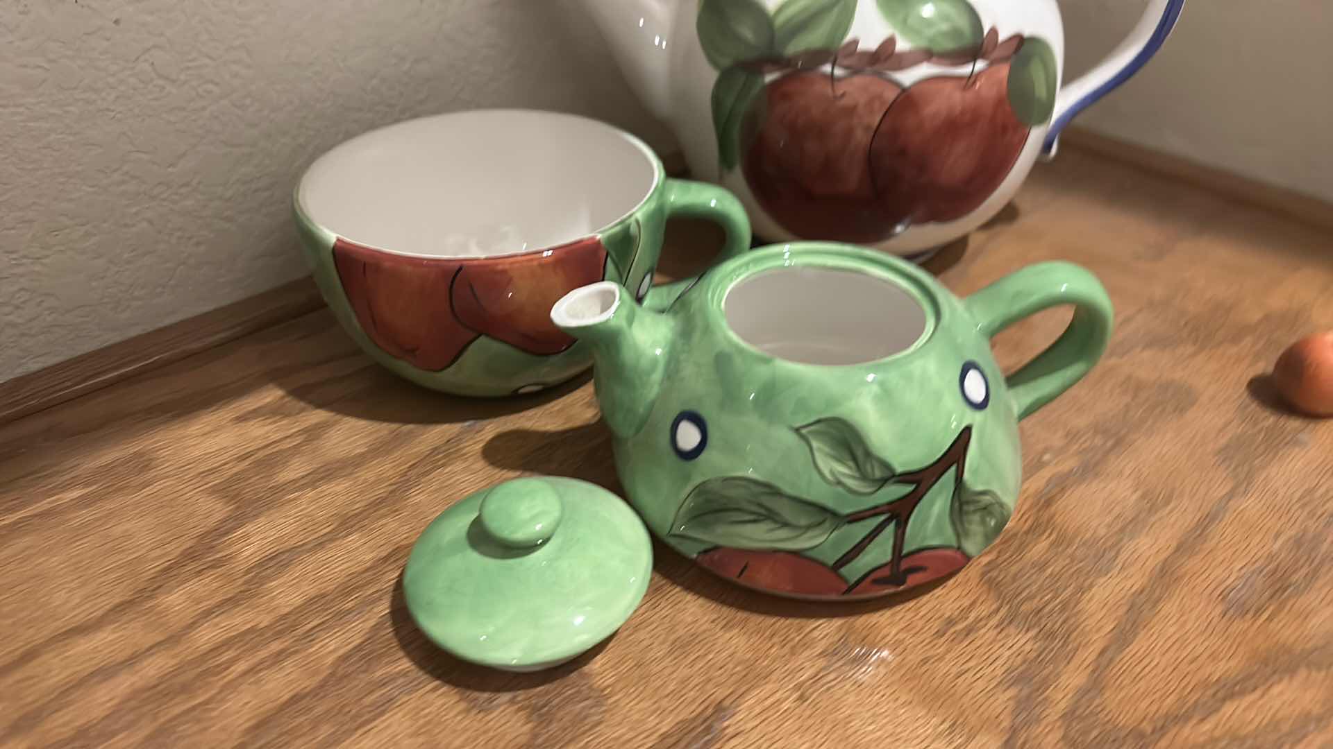 Photo 1 of 2 PORCELAIN TEAPOTS