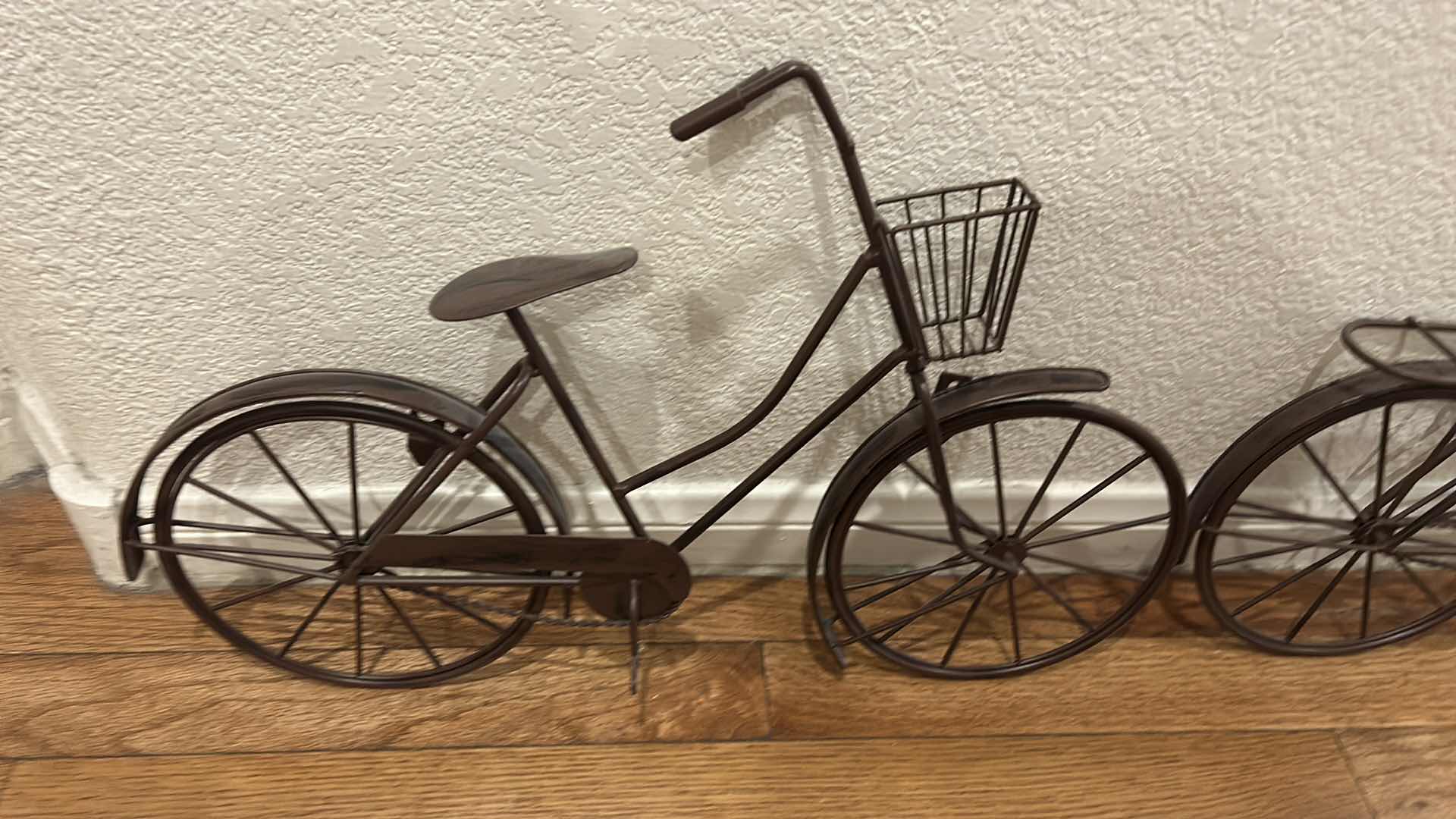 Photo 1 of 2 METAL BICYCLE SCULPTURES 21 1/2” x 12”