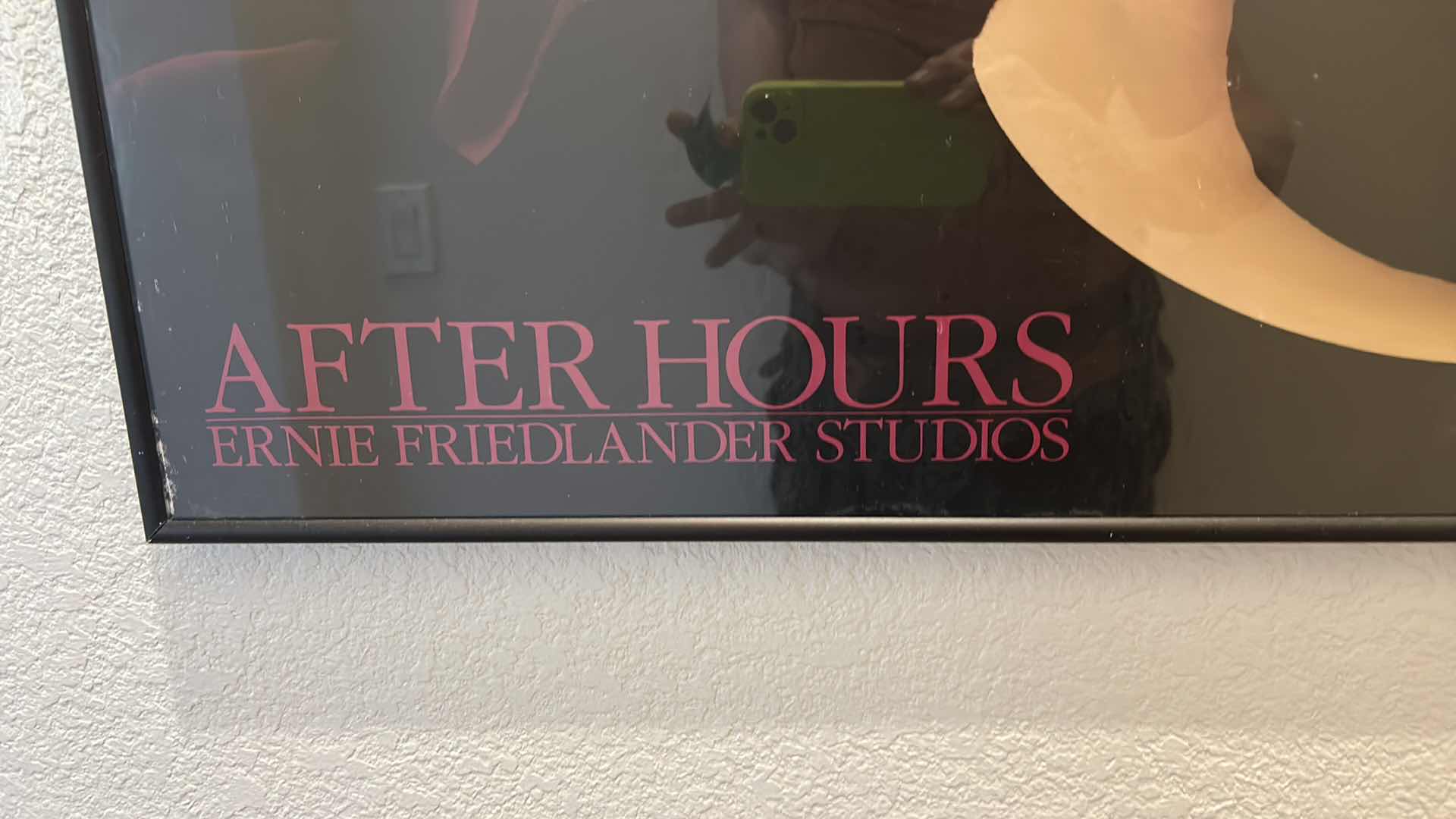 Photo 1 of FRAMED “AFTER HOURS” ERNIE FRIEDLANDER STUDIOS ARTWORK 24” x 36”