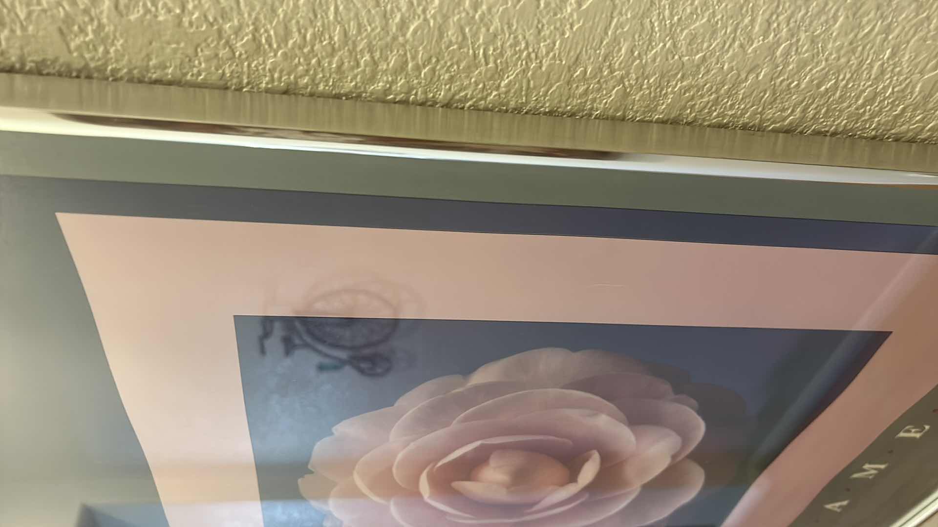 Photo 1 of FRAMED  “SACRAMENTO” FLORAL ARTWORK 20” x 28”