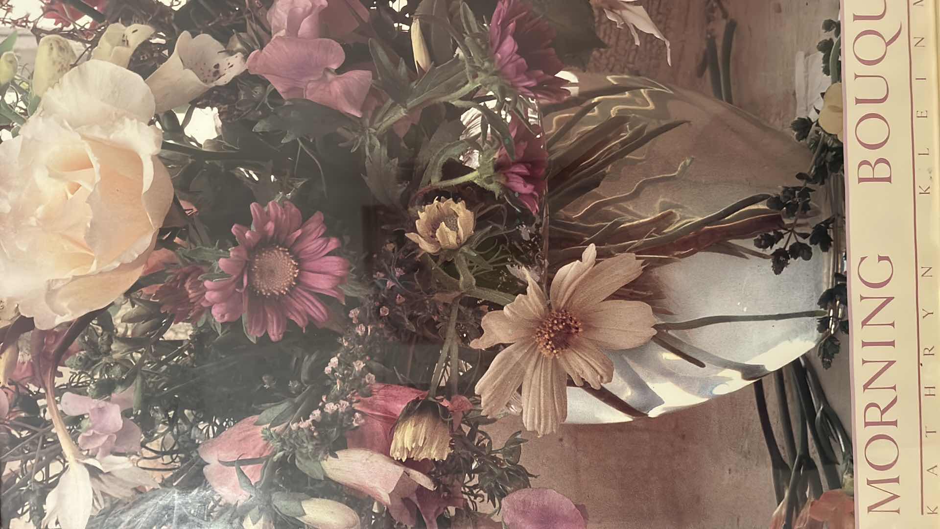 Photo 1 of FRAMED "MORNING BOUQUET" FLORAL  KATHRYN KLEINMAN ARTWORK 20” x 28”