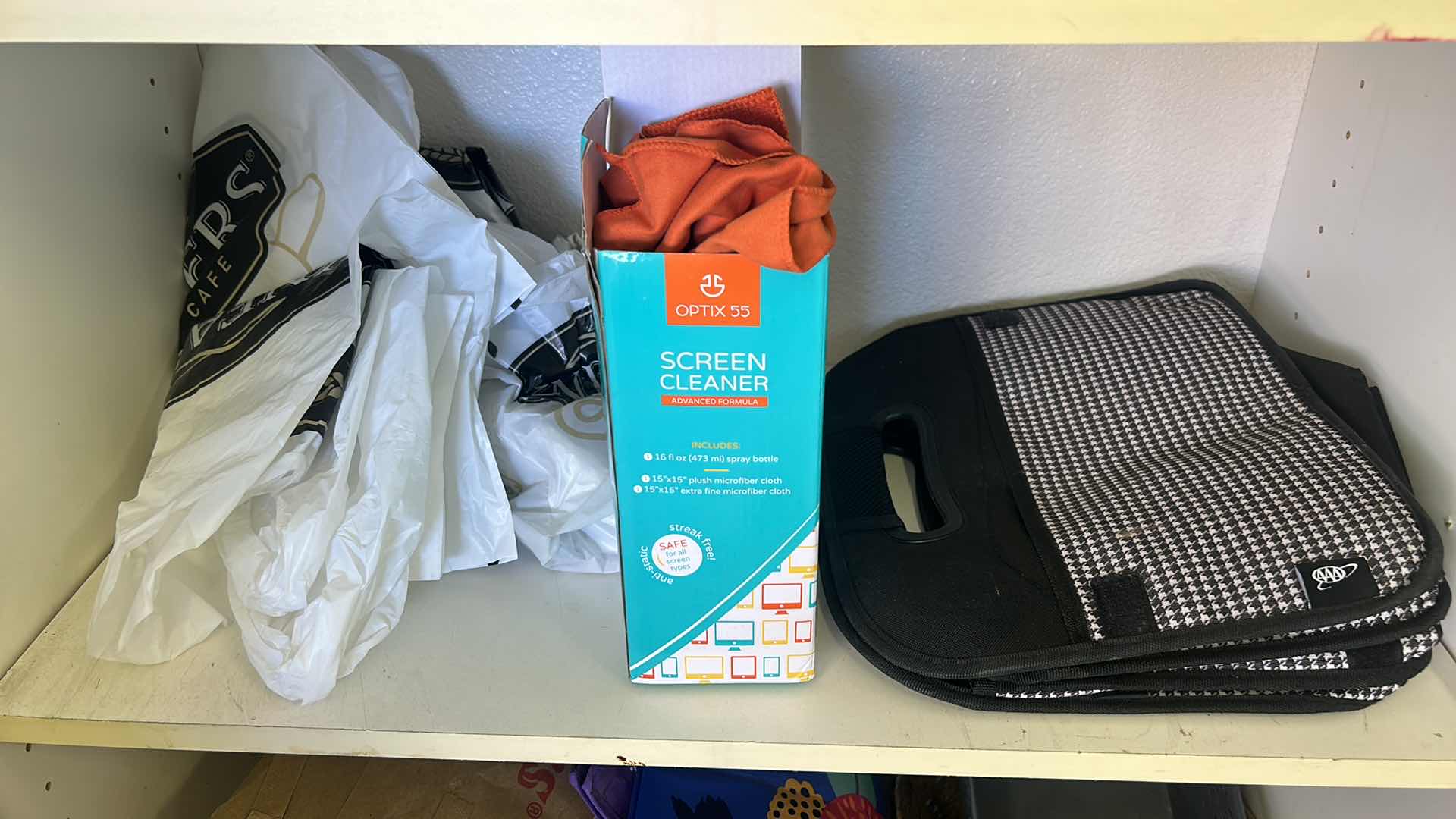 Photo 1 of CONTENTS OF CABINET IN GARAGE