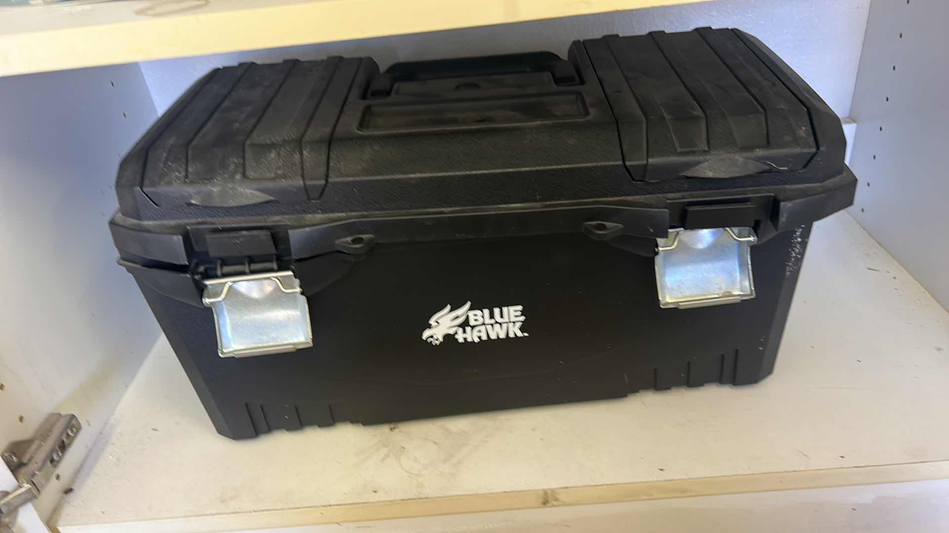 Photo 1 of CONTENTS OF CABINET IN GARAGE