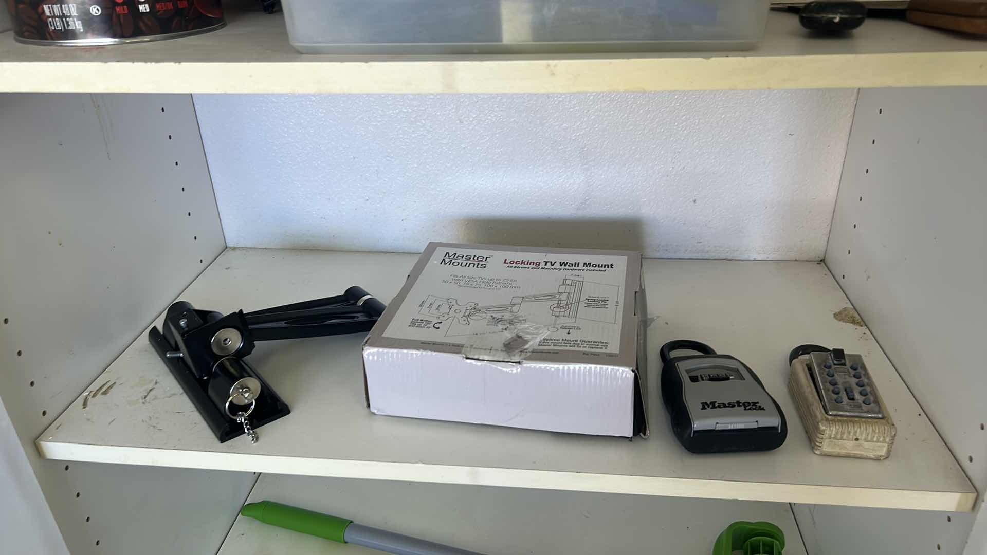 Photo 1 of CONTENTS OF CABINET IN GARAGE