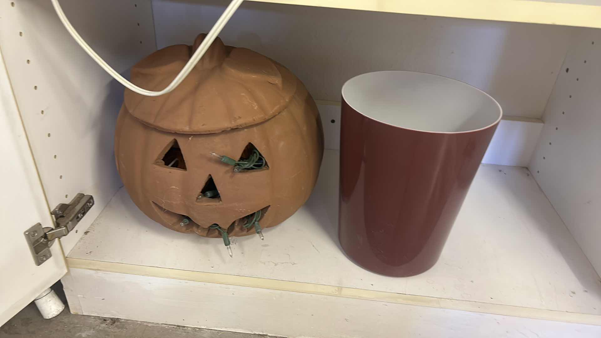 Photo 1 of CONTENTS OF CABINET IN GARAGE