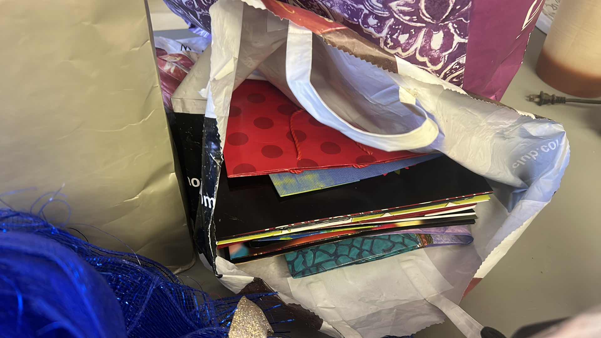 Photo 1 of CHRISTMAS GIFT WRAP AND ACCESSORIES ASSORTMENT