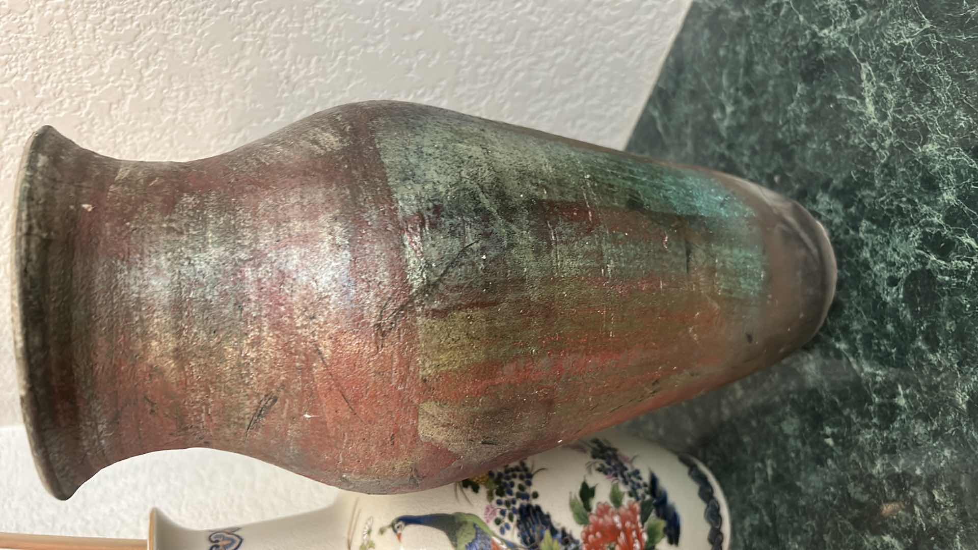 Photo 3 of HOME DECOR - PORCELAIN VASE AND CERAMIC POTTERY VASE (TALLEST 13.5”)