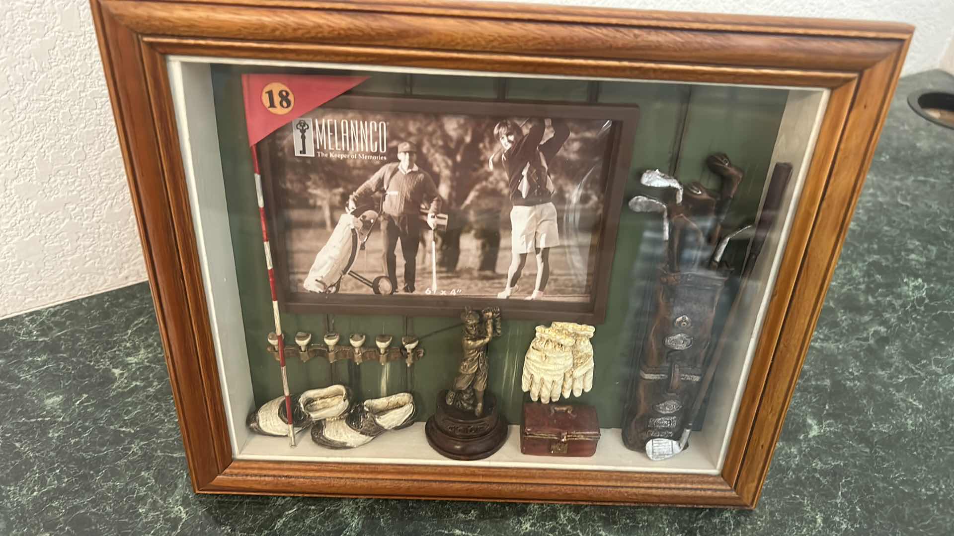 Photo 1 of FRAMED SHADOW BOX PICTURE FRAME ARTWORK 11” x 9 1/2