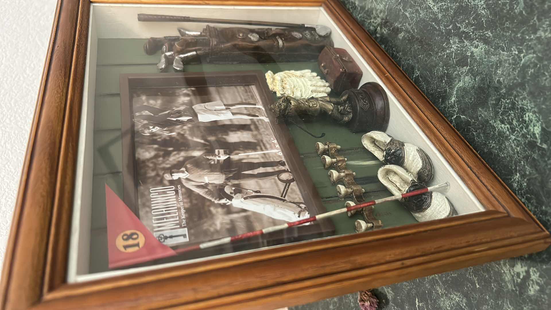 Photo 1 of FRAMED SHADOW BOX PICTURE FRAME ARTWORK 11” x 9 1/2